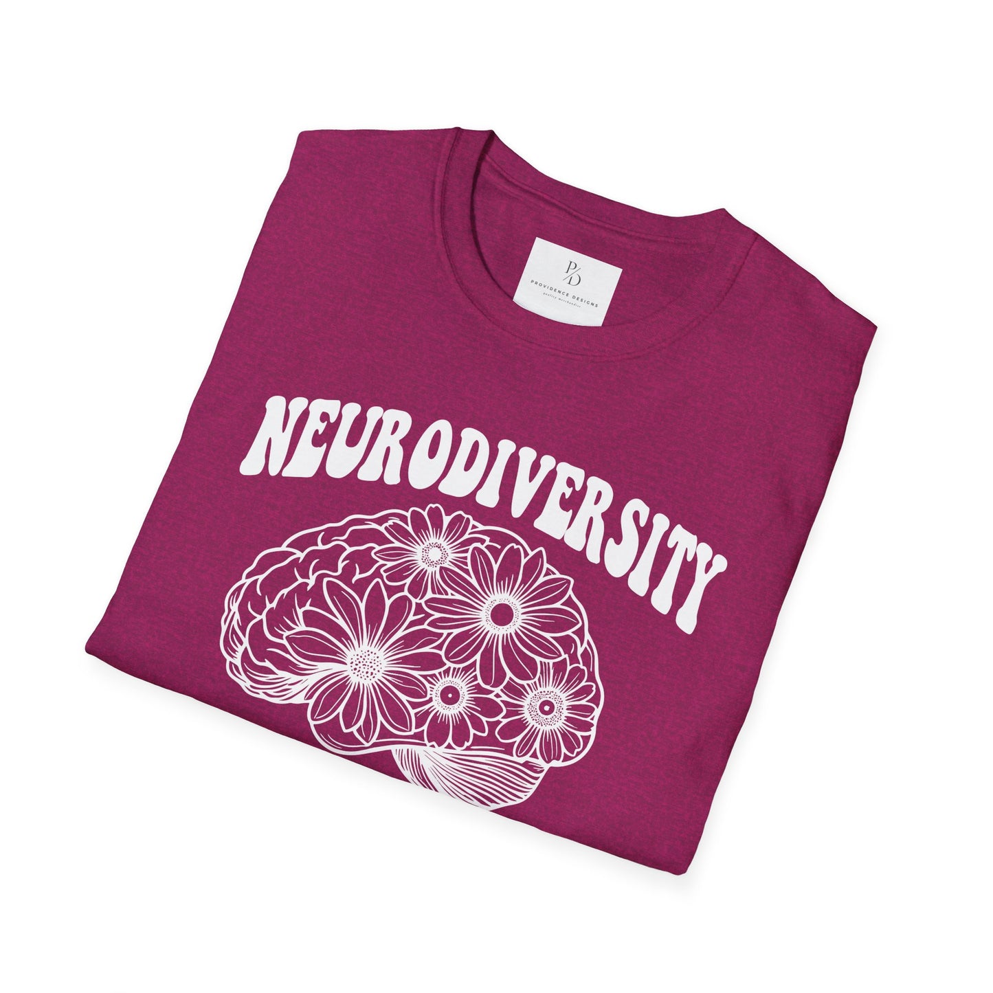 Neurodiversity Celebration T-Shirt | Unisex Softstyle Tee