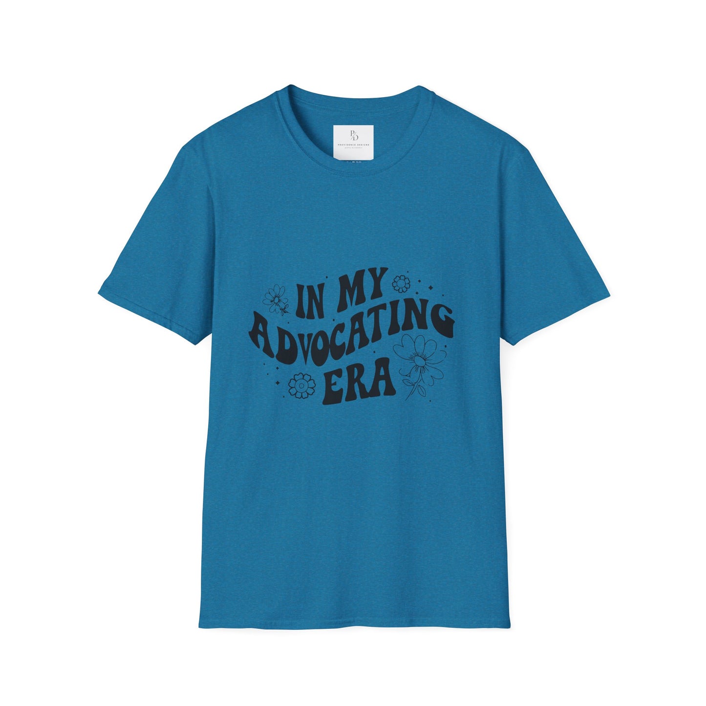 In My Advocating Era Unisex Softstyle T-Shirt – Empowering Orange Tee for Activists