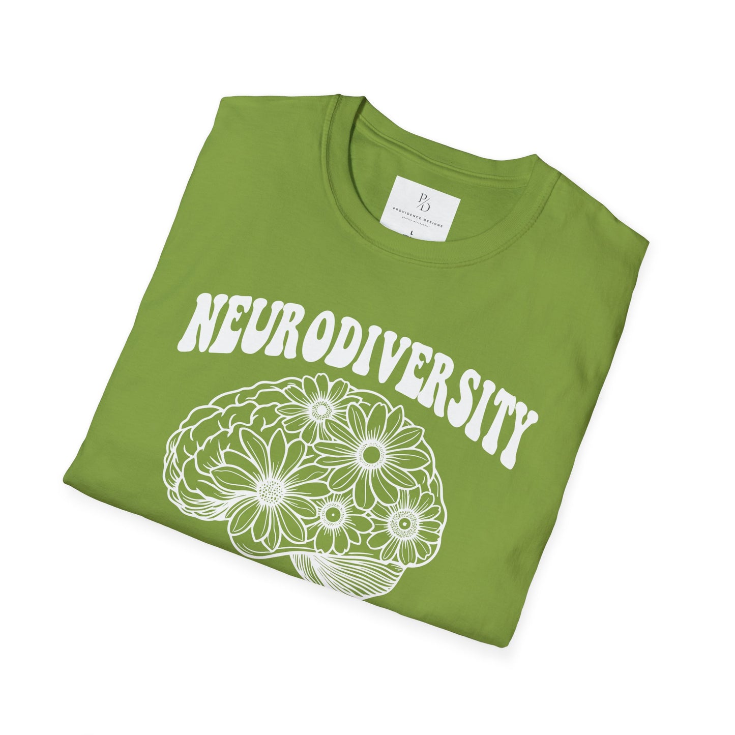 Neurodiversity Celebration T-Shirt | Unisex Softstyle Tee