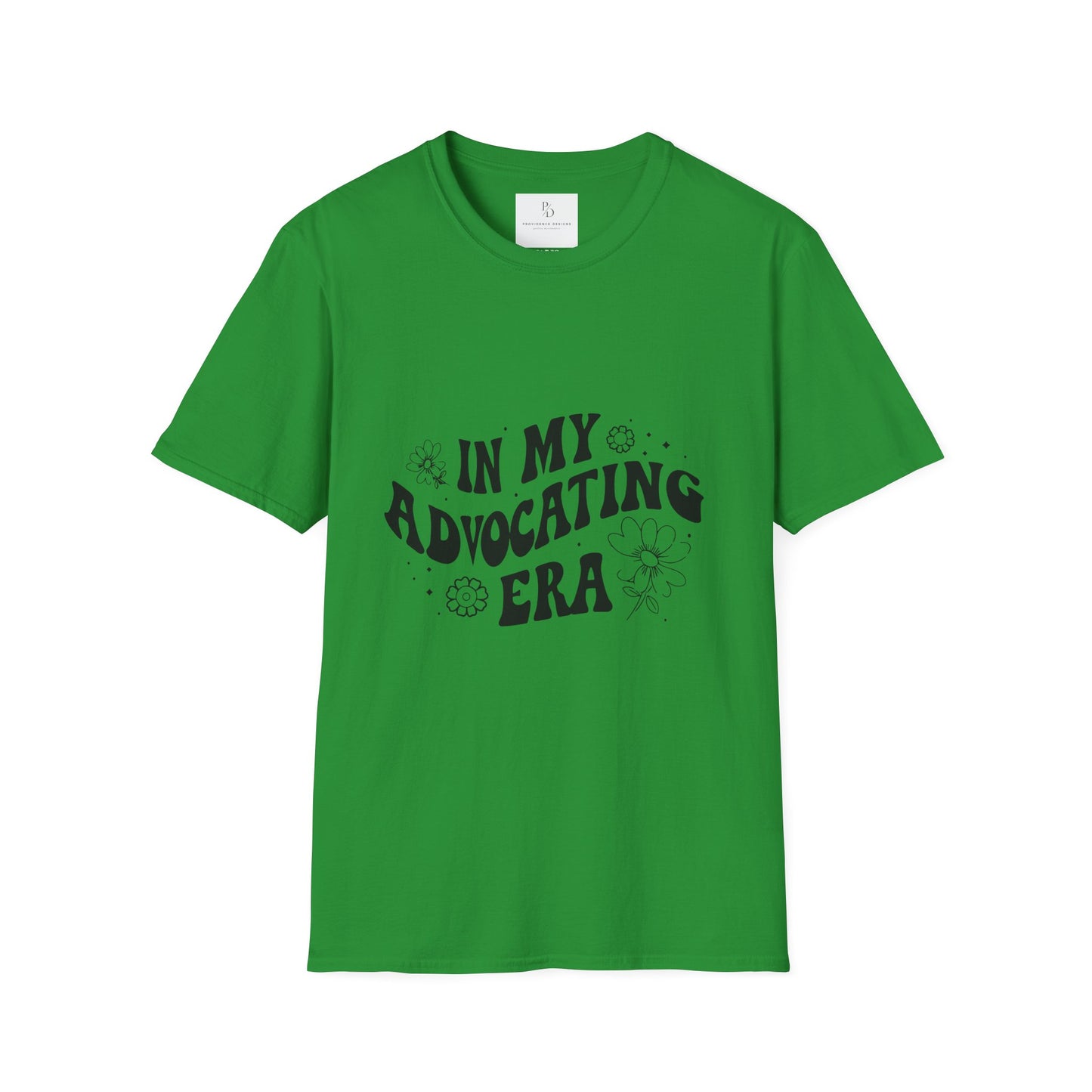 In My Advocating Era Unisex Softstyle T-Shirt – Empowering Orange Tee for Activists