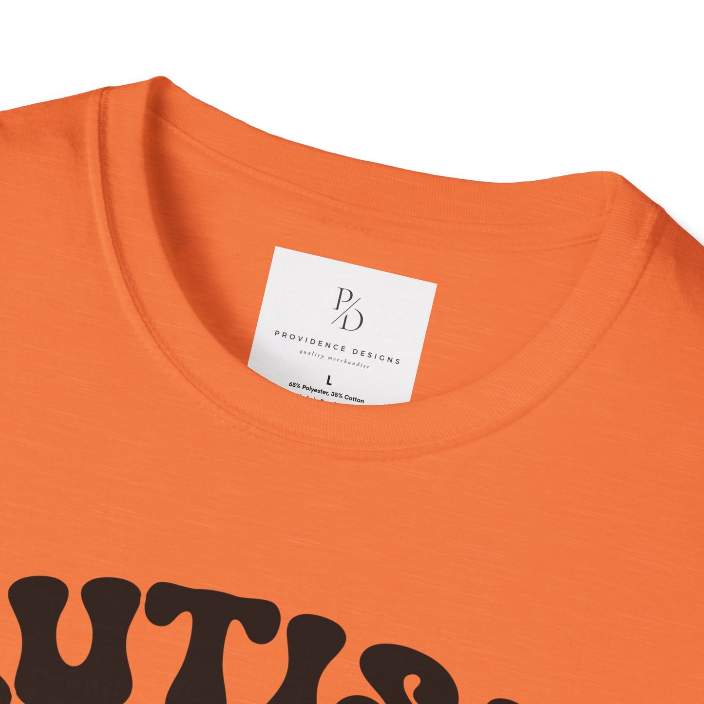 Autism Mom Unisex Softstyle T-Shirt - Heart Puzzle Design