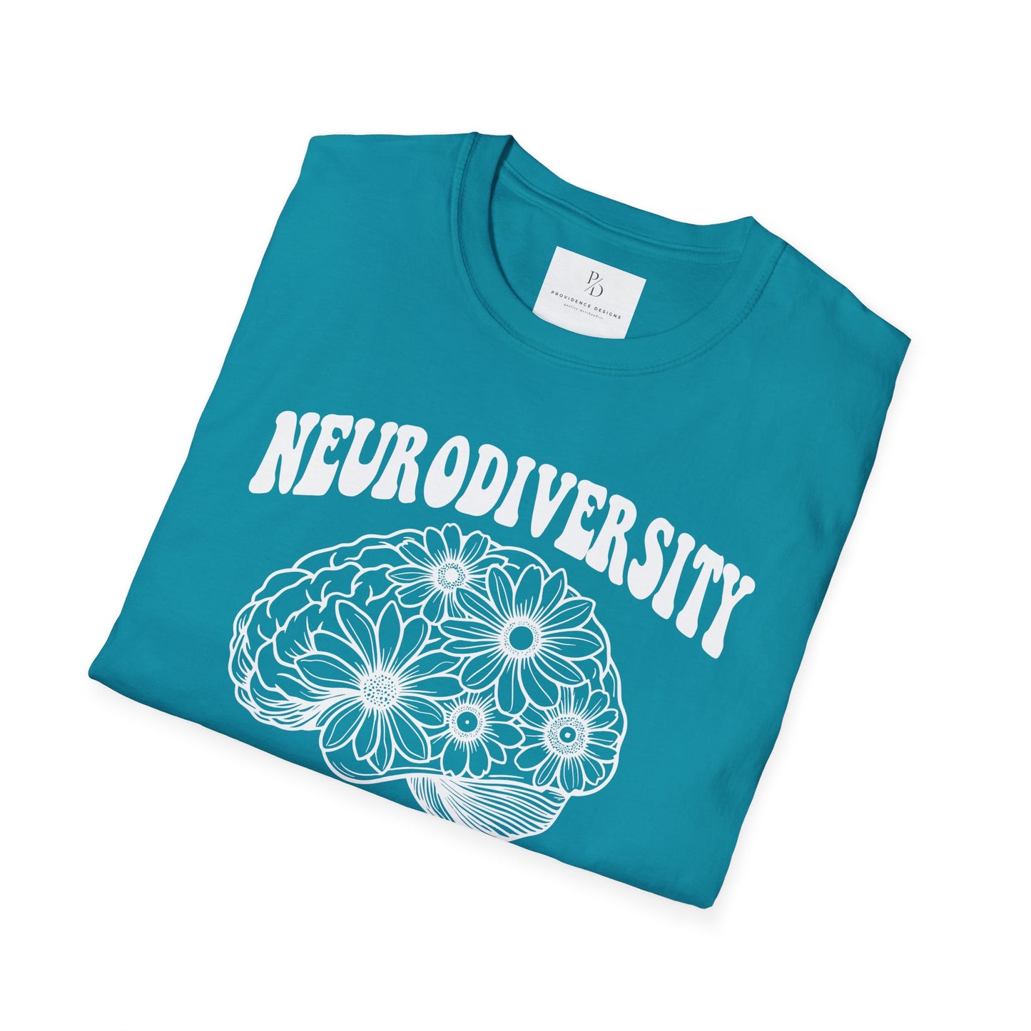Neurodiversity Celebration T-Shirt | Unisex Softstyle Tee