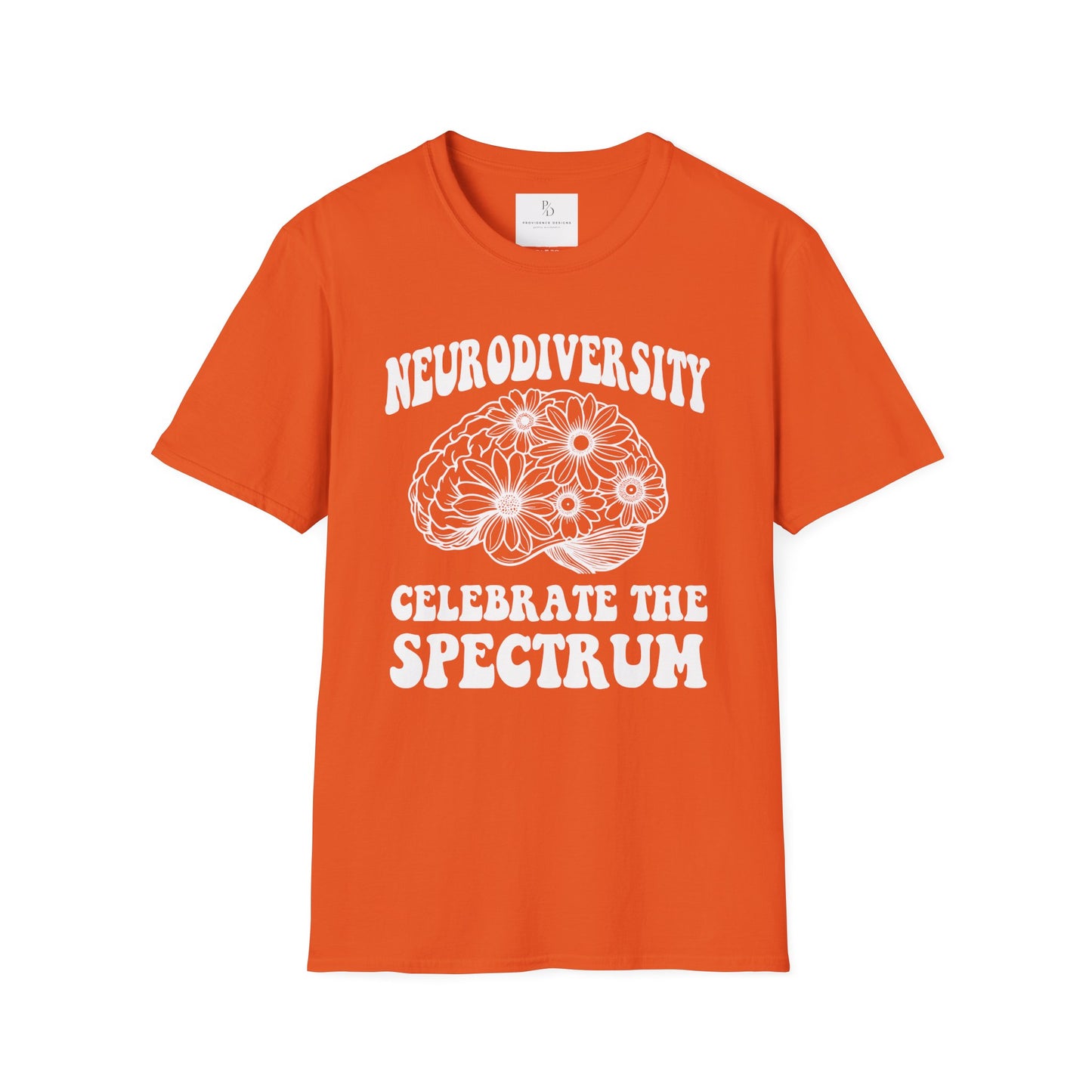 Neurodiversity Celebration T-Shirt | Unisex Softstyle Tee