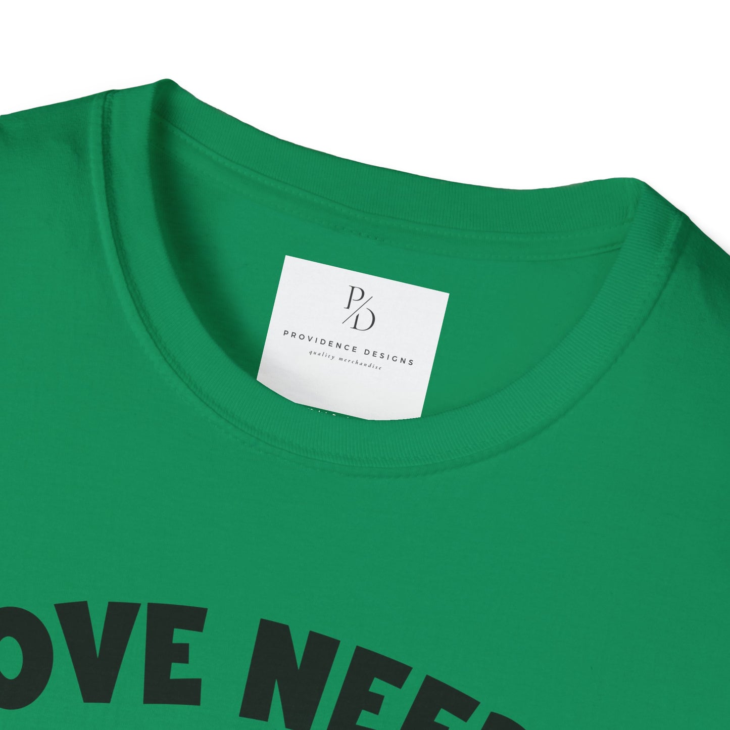Love Needs No Words Puzzle Heart Unisex Softstyle T-Shirt