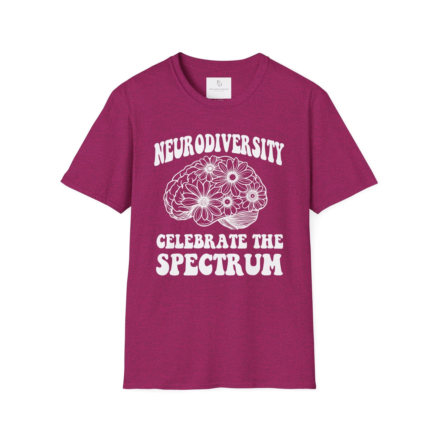 Neurodiversity Celebration T-Shirt | Unisex Softstyle Tee