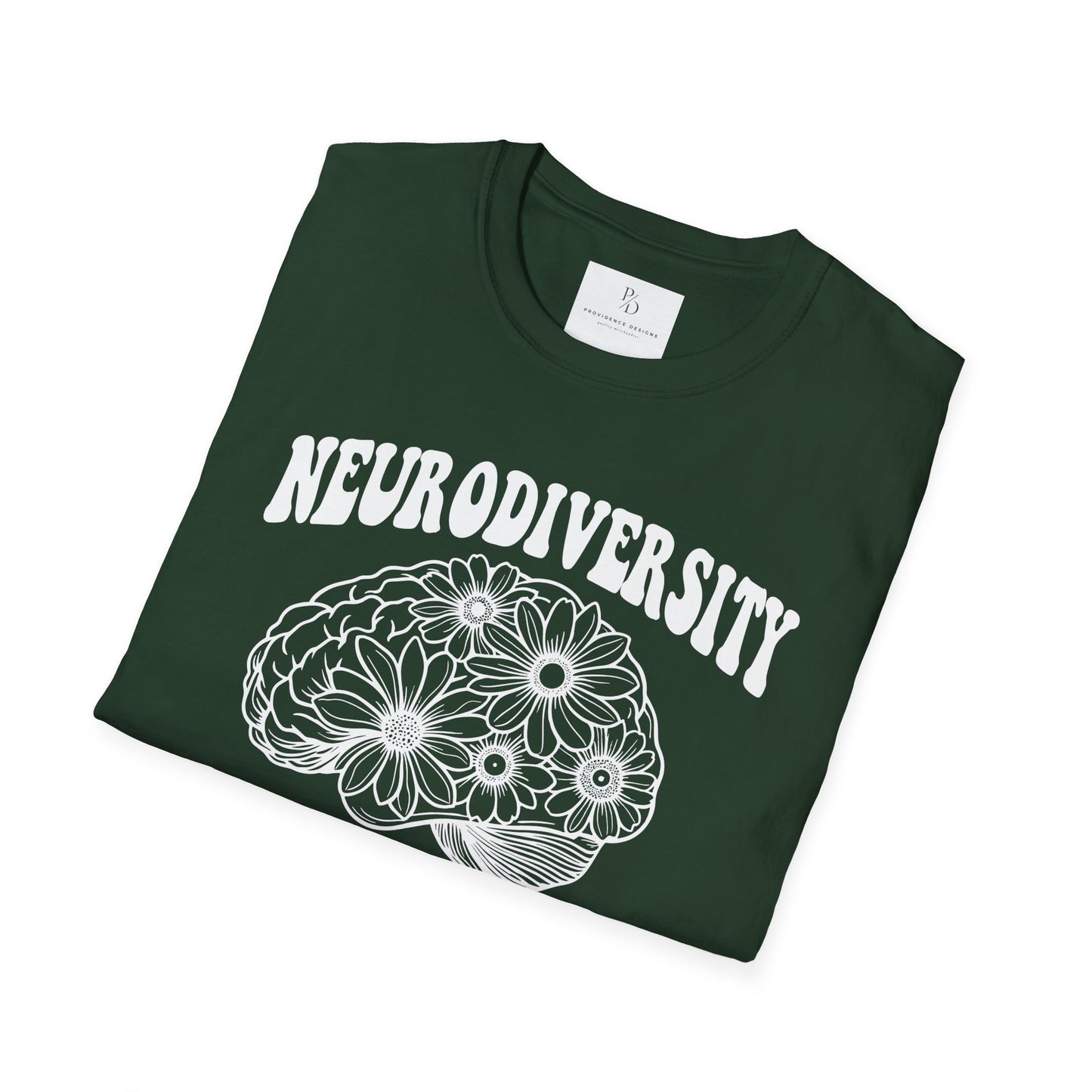 Neurodiversity Celebration T-Shirt | Unisex Softstyle Tee