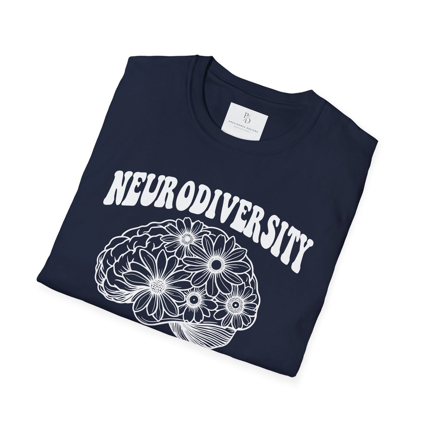 Neurodiversity Celebration T-Shirt | Unisex Softstyle Tee