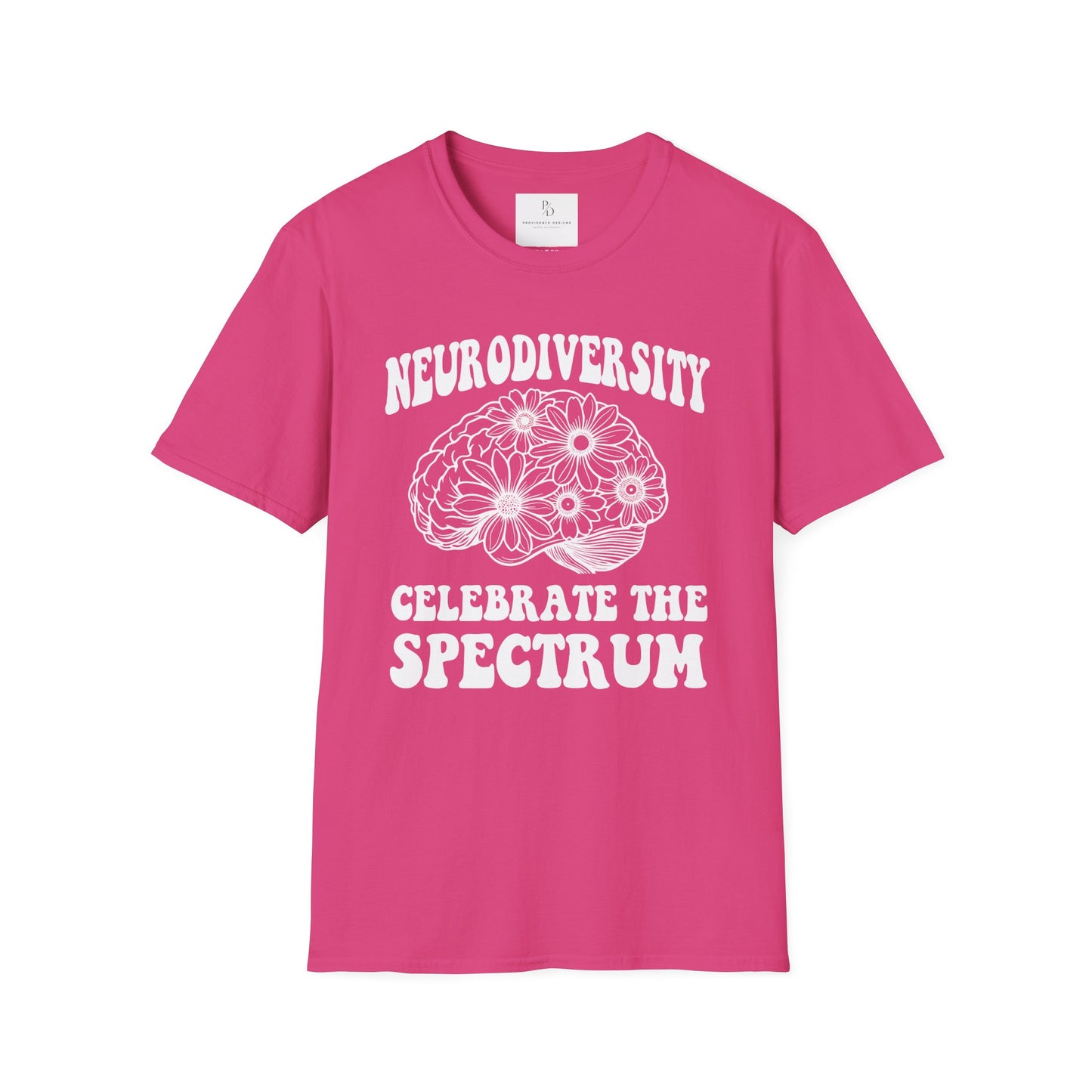 Neurodiversity Celebration T-Shirt | Unisex Softstyle Tee