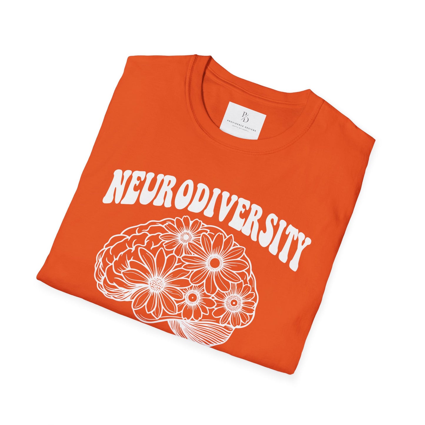 Neurodiversity Celebration T-Shirt | Unisex Softstyle Tee