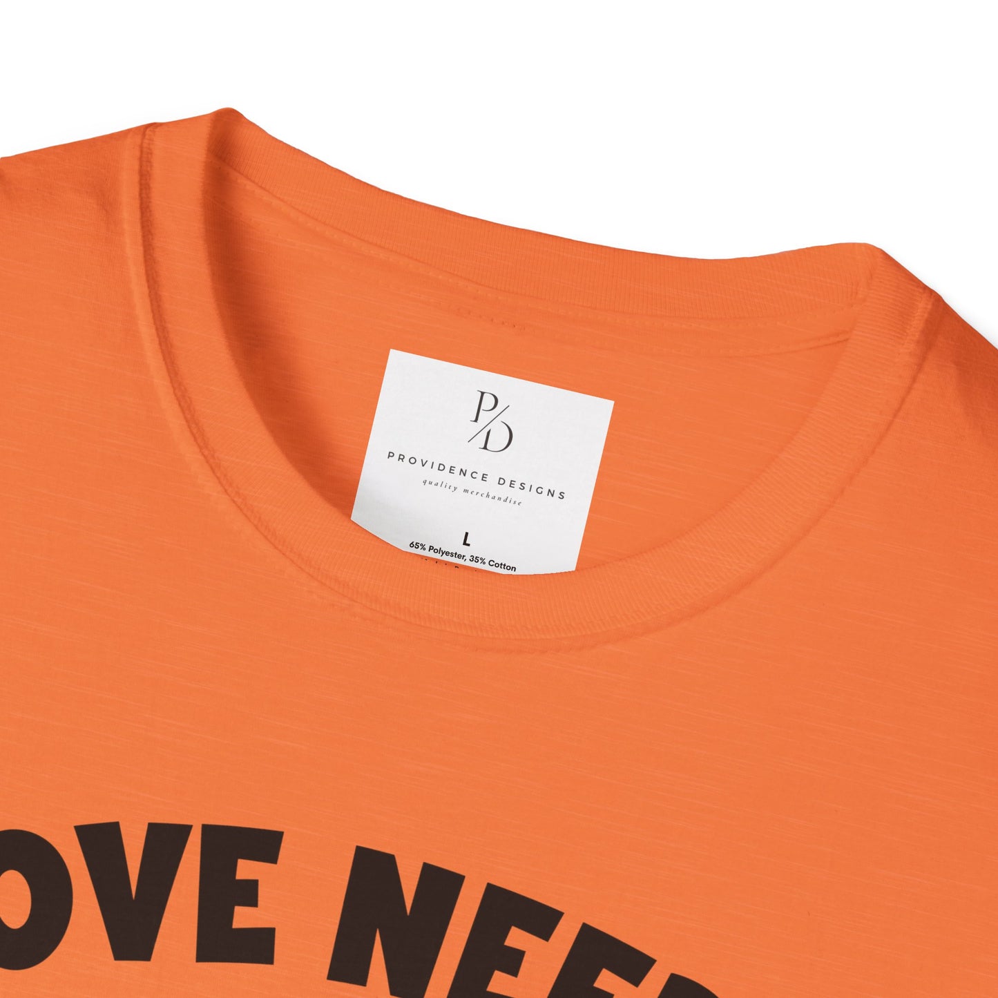 Love Needs No Words Puzzle Heart Unisex Softstyle T-Shirt