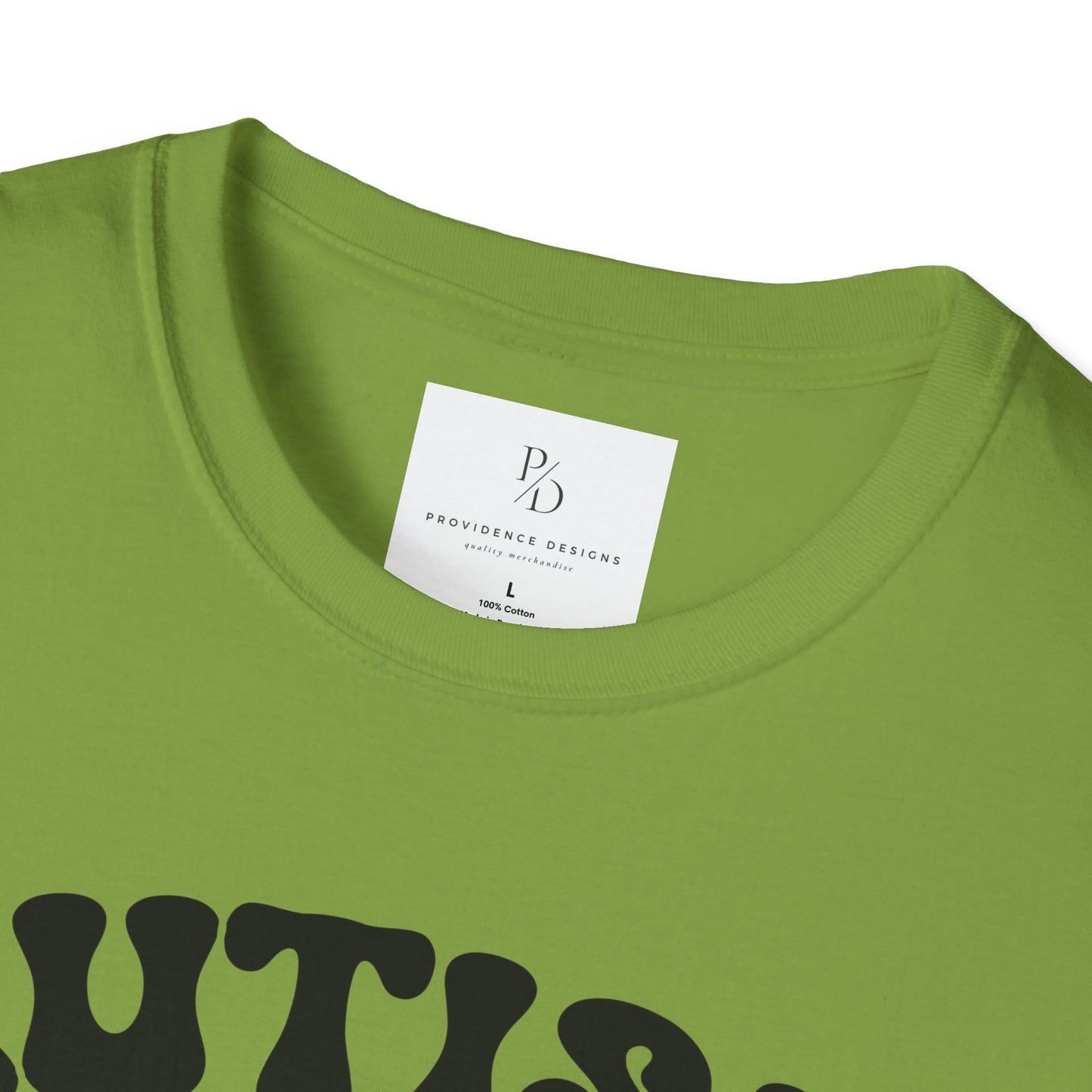 Autism Mom Unisex Softstyle T-Shirt - Heart Puzzle Design