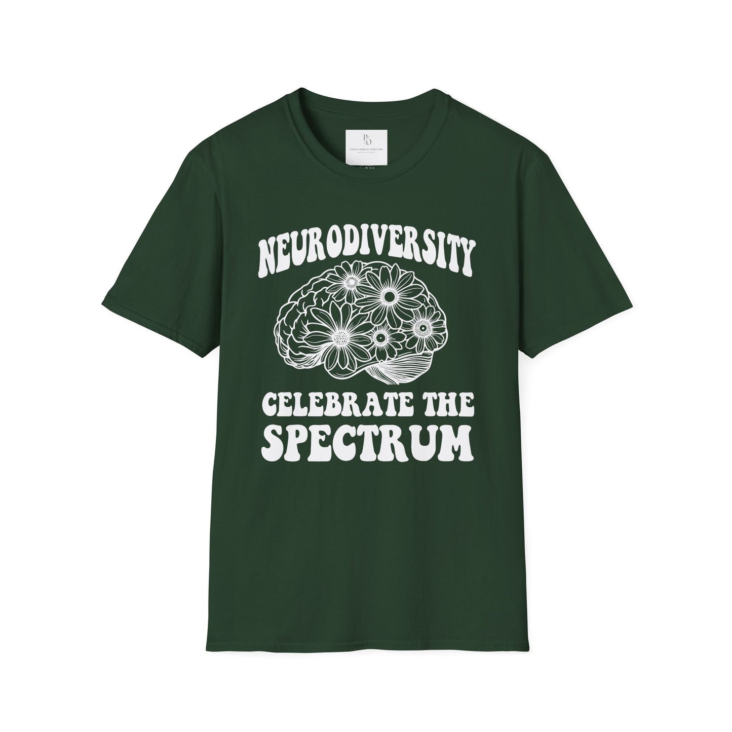 Neurodiversity Celebration T-Shirt | Unisex Softstyle Tee