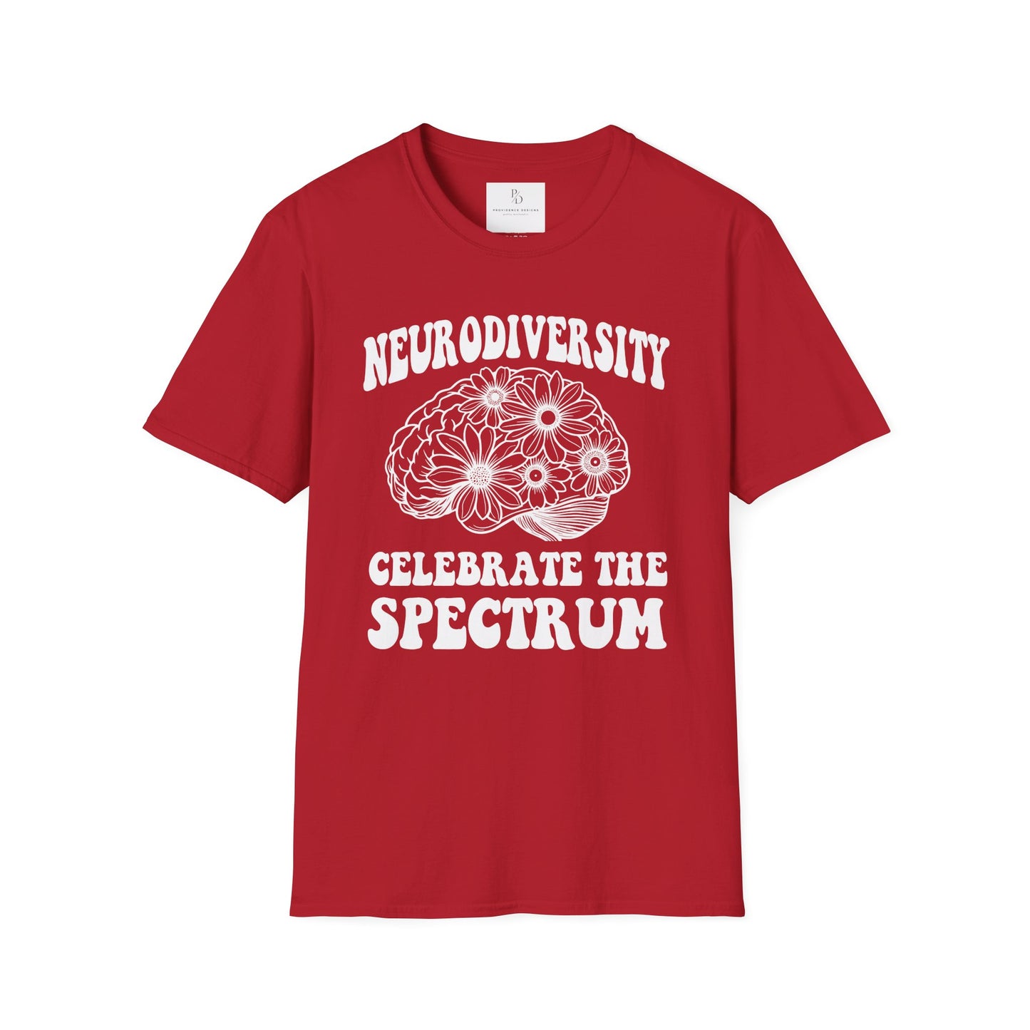 Neurodiversity Celebration T-Shirt | Unisex Softstyle Tee