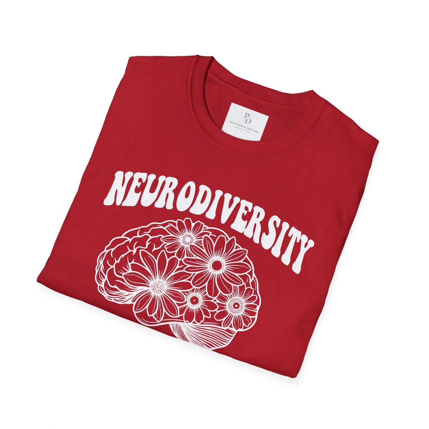 Neurodiversity Celebration T-Shirt | Unisex Softstyle Tee