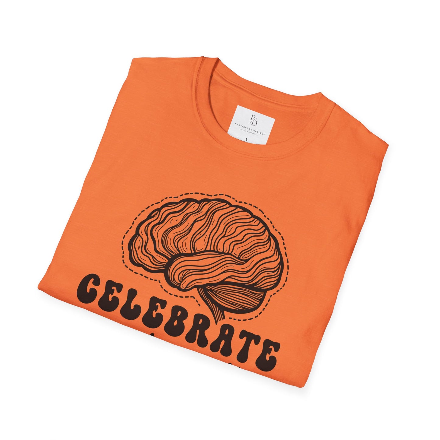 Celebrate Minds of All Kinds T-Shirt | Unisex Softstyle Tee for Awareness & Support