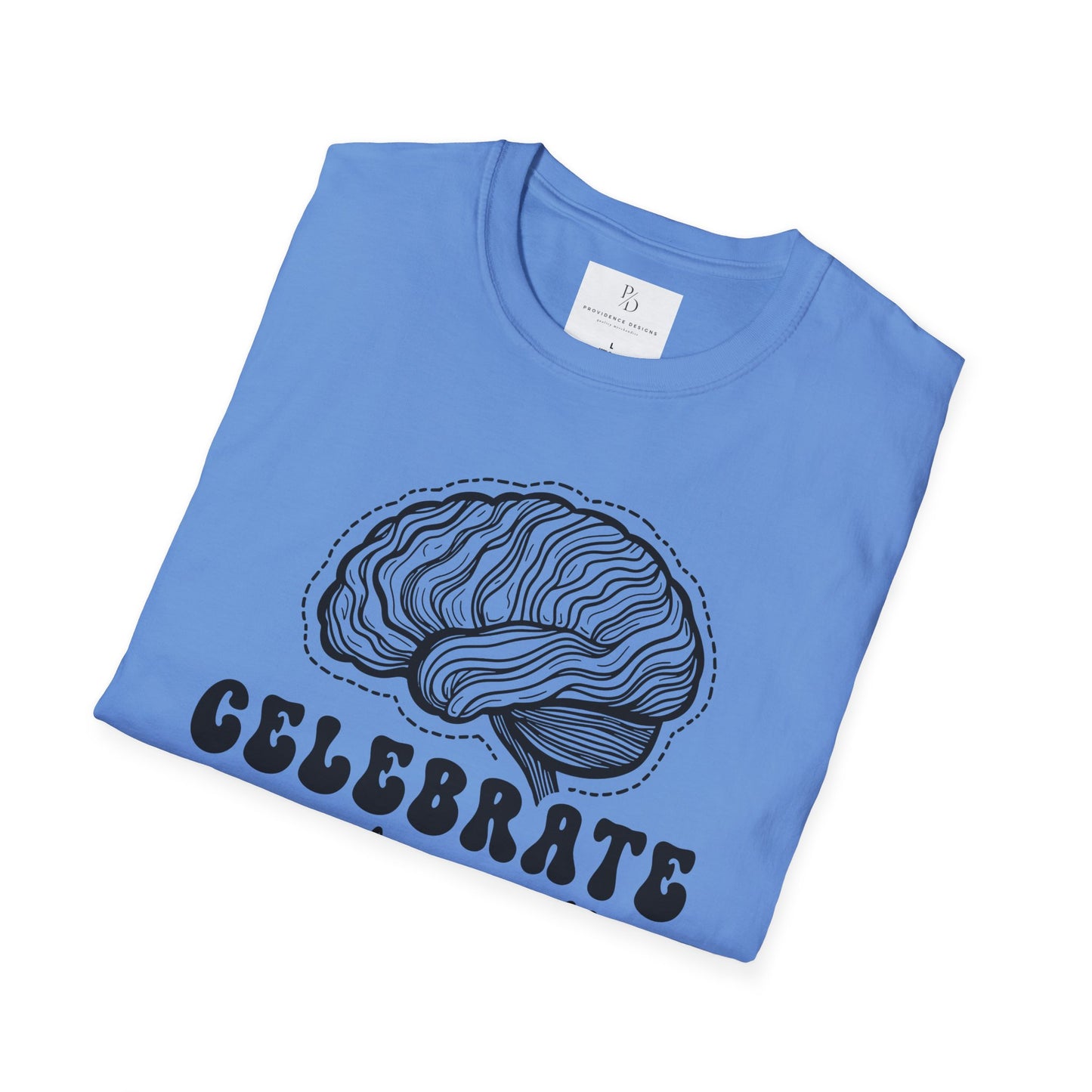 Celebrate Minds of All Kinds T-Shirt | Unisex Softstyle Tee for Awareness & Support