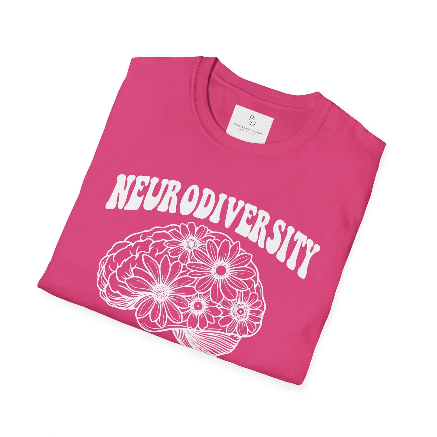 Neurodiversity Celebration T-Shirt | Unisex Softstyle Tee