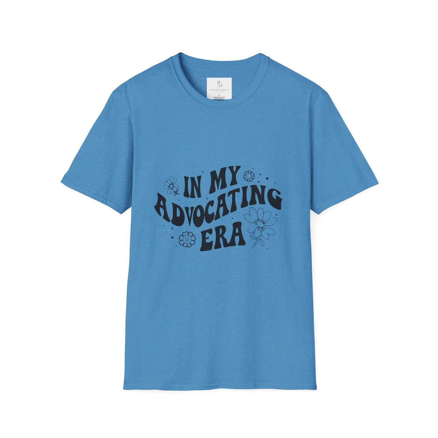 In My Advocating Era Unisex Softstyle T-Shirt – Empowering Orange Tee for Activists