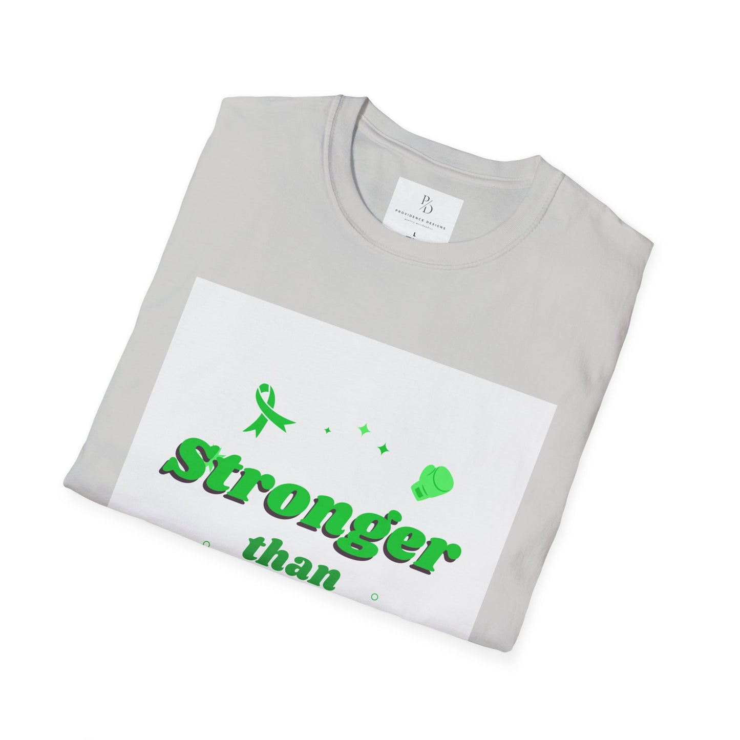 Stronger than depression Unisex Softstyle T-Shirt