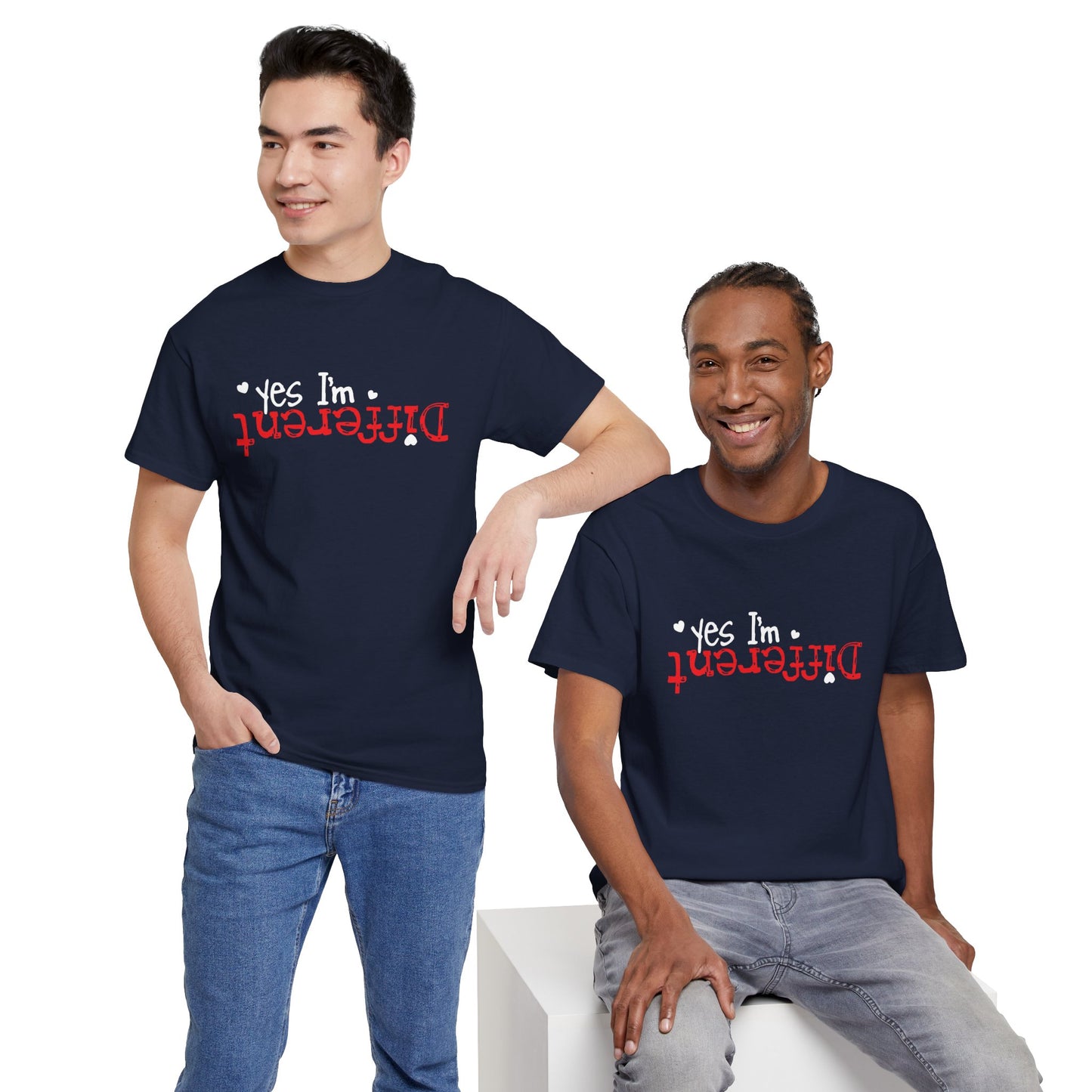 Different - Funny Statement Tee ("Yes I'm Different")
