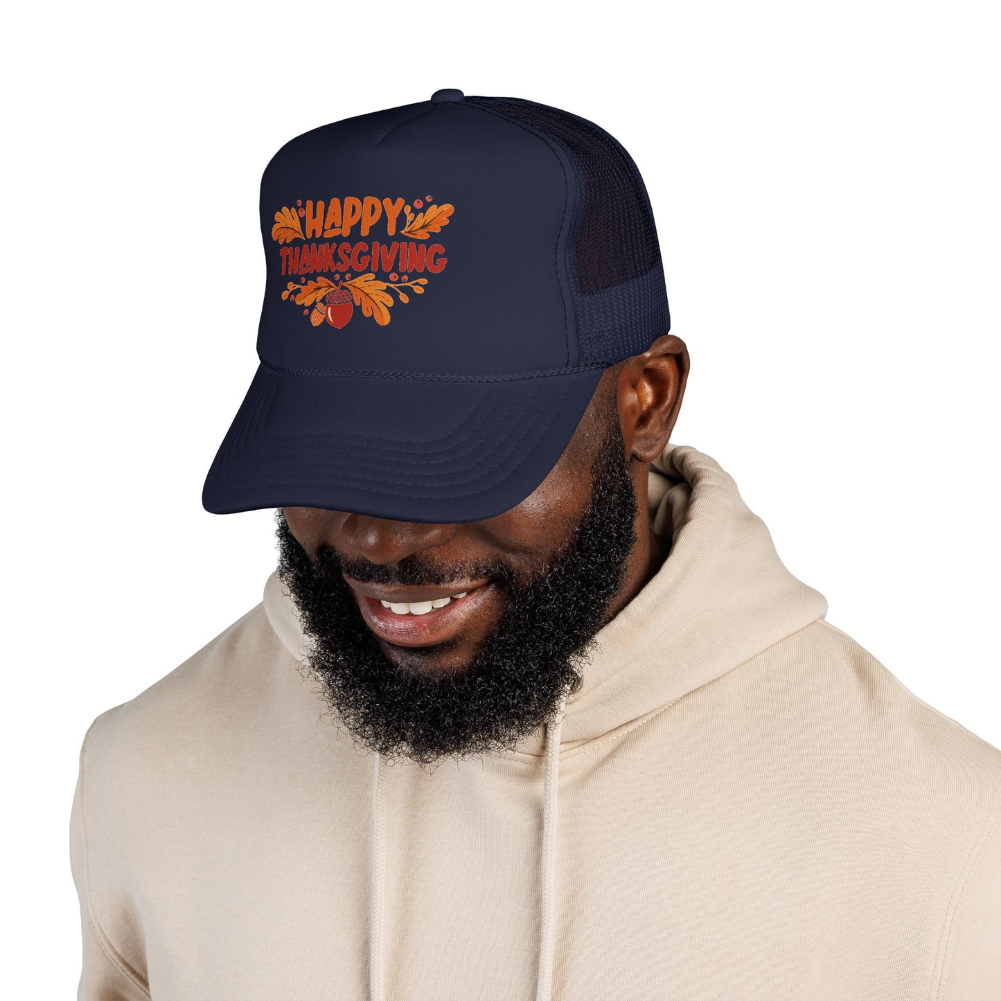 Happy Thanksgiving Trucker Hat