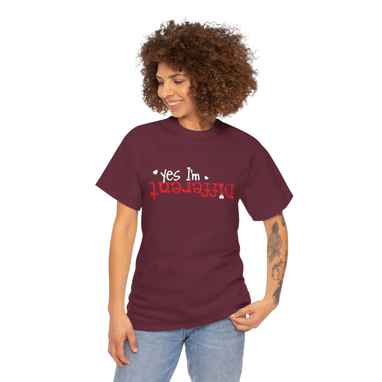 Different - Funny Statement Tee ("Yes I'm Different")
