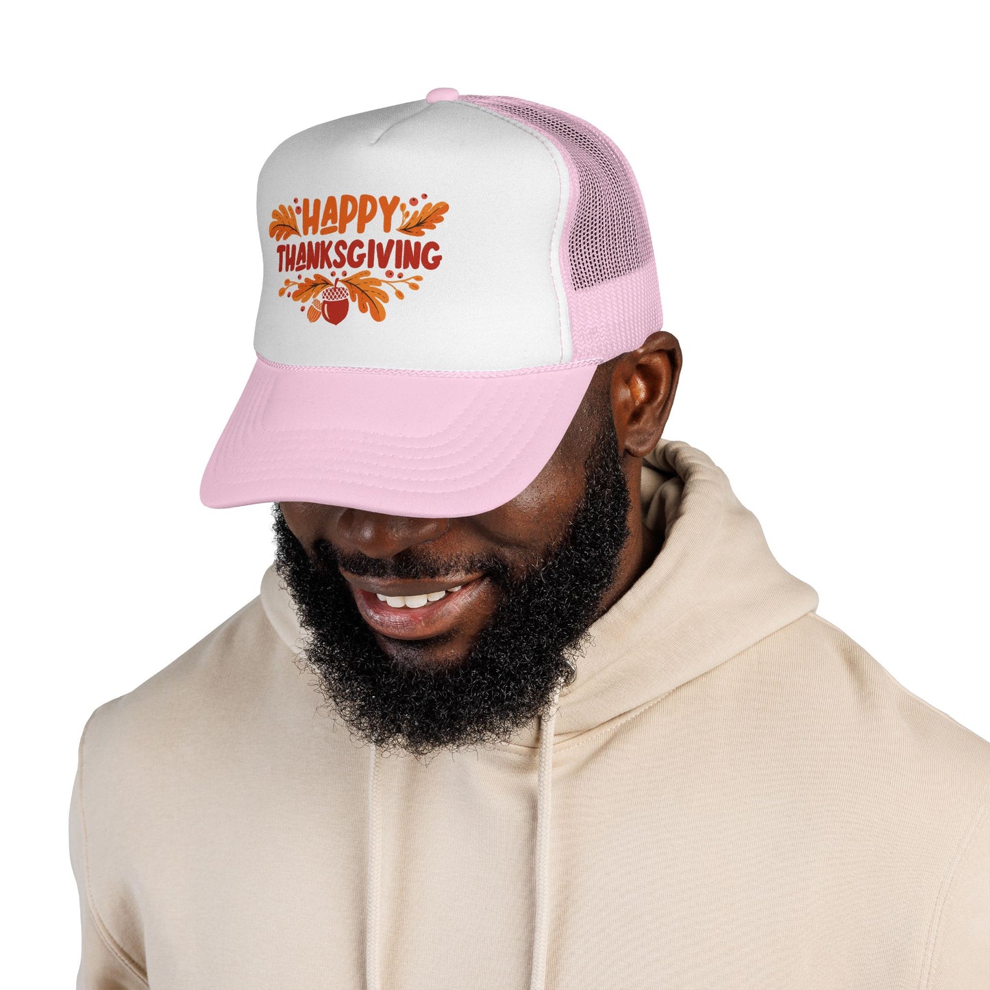 Happy Thanksgiving Trucker Hat