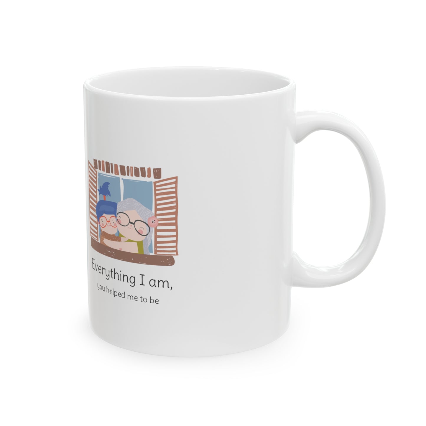 Ceramic Mug, 11oz