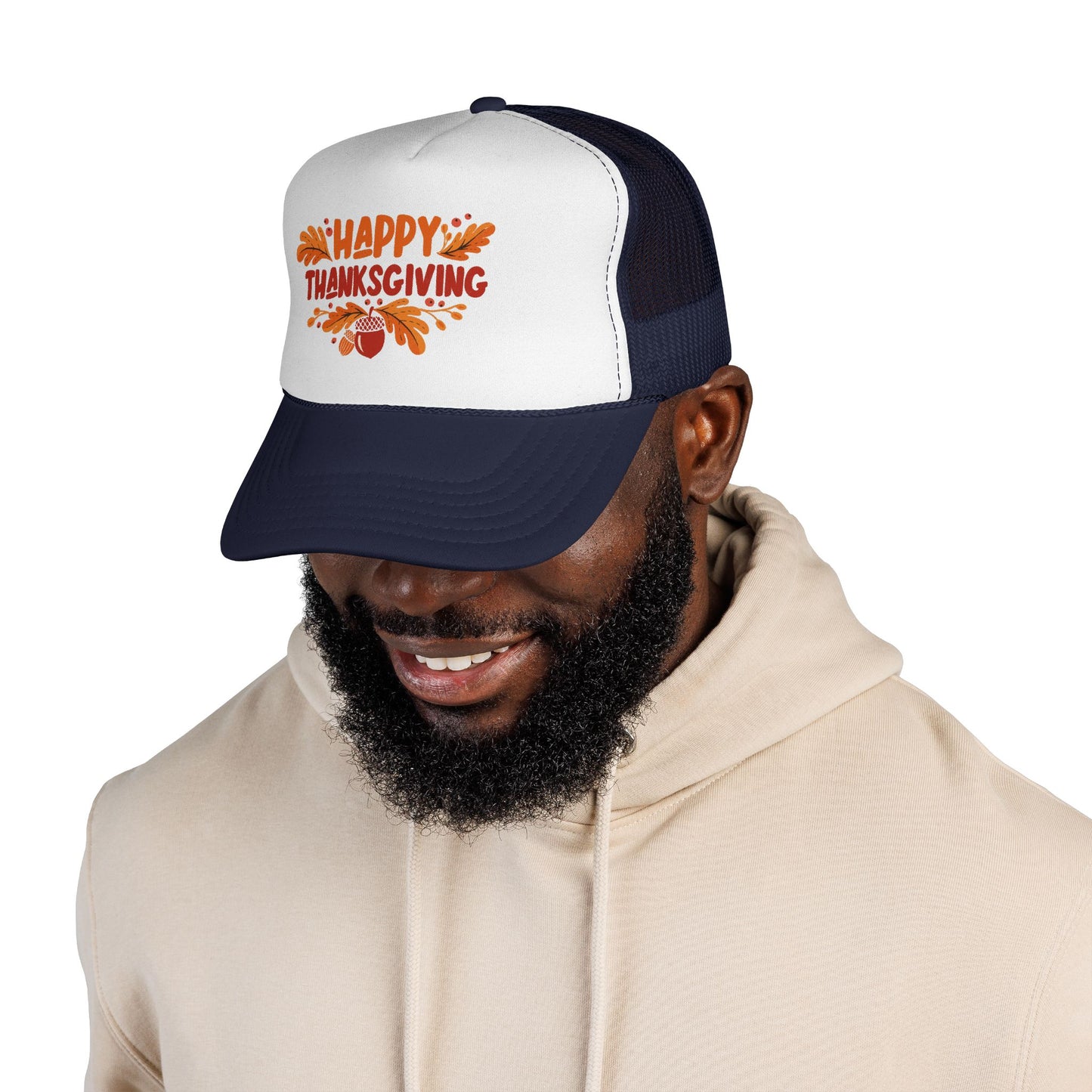 Happy Thanksgiving Trucker Hat