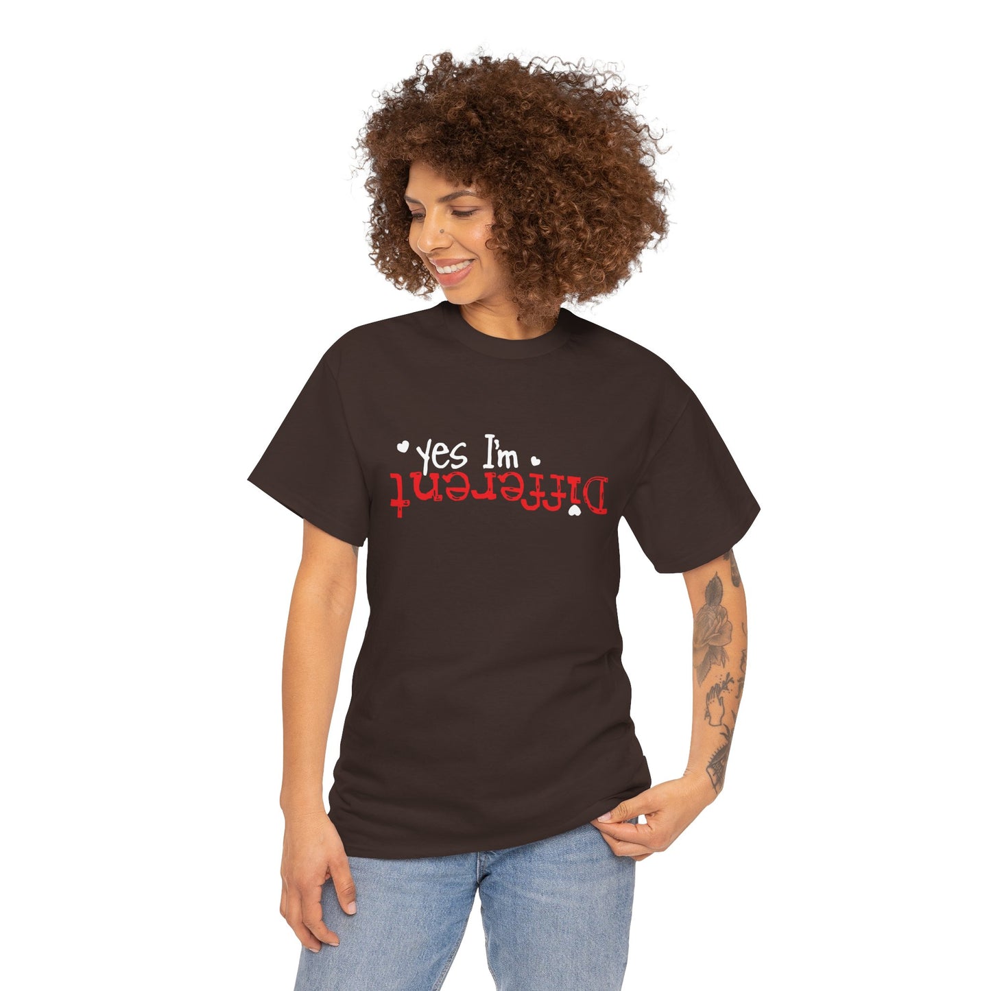 Different - Funny Statement Tee ("Yes I'm Different")