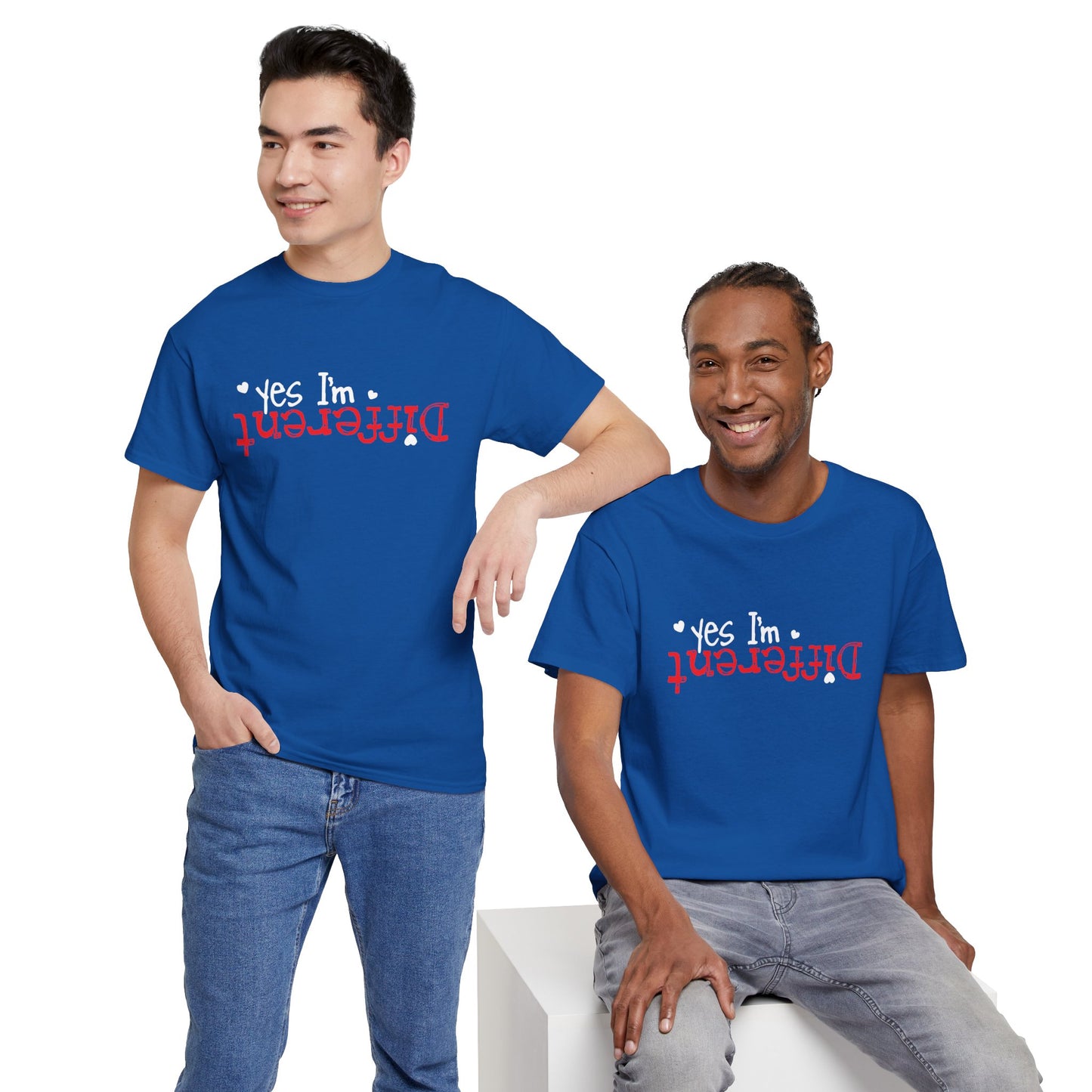 Different - Funny Statement Tee ("Yes I'm Different")
