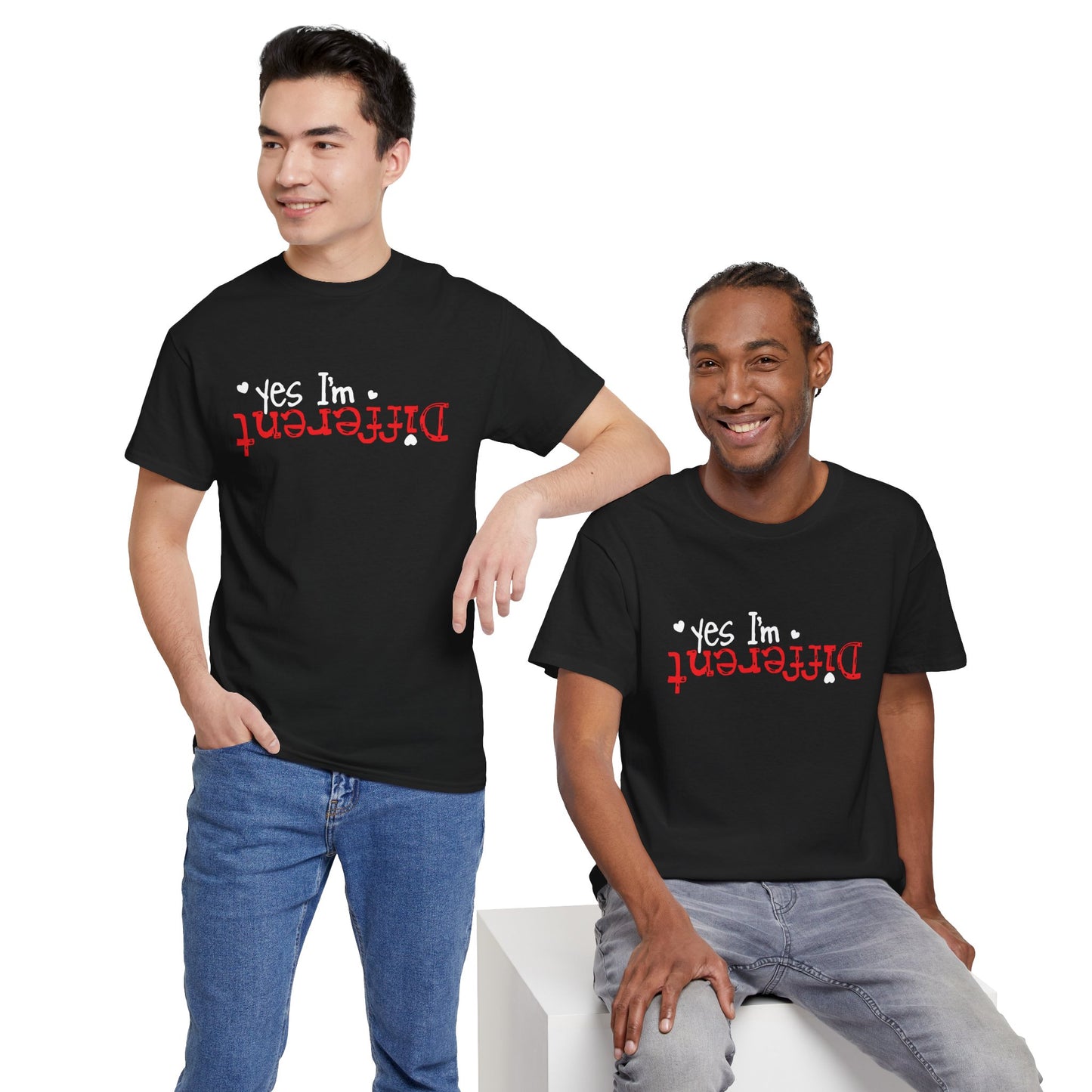 Different - Funny Statement Tee ("Yes I'm Different")