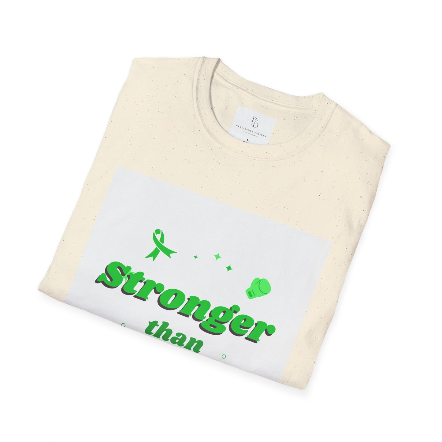 Stronger than depression Unisex Softstyle T-Shirt