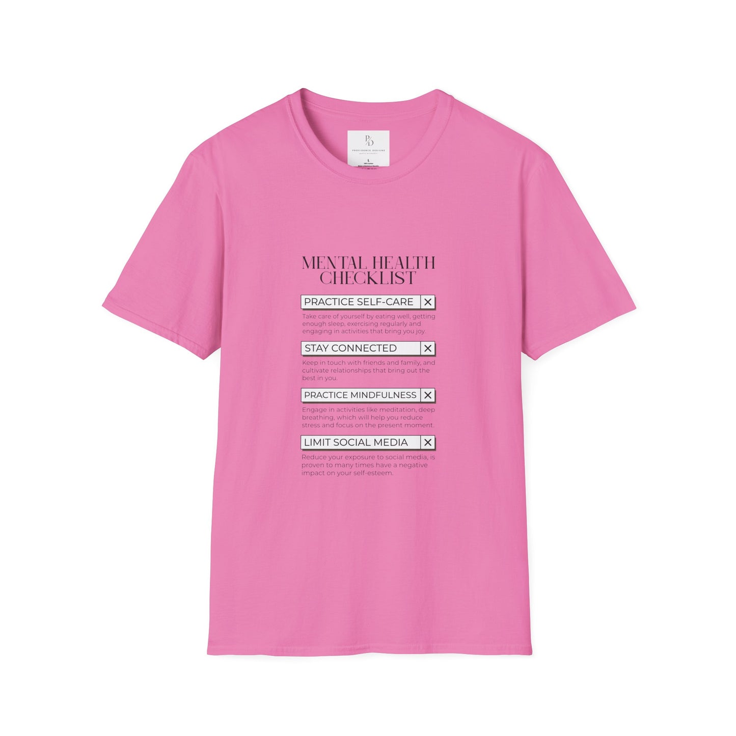 Mental Health Unisex Softstyle T-Shirt