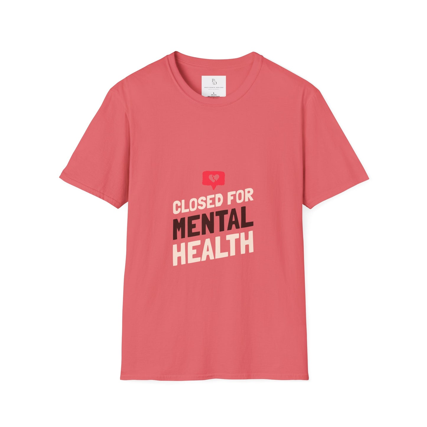 Mental health Unisex Softstyle T-Shirt