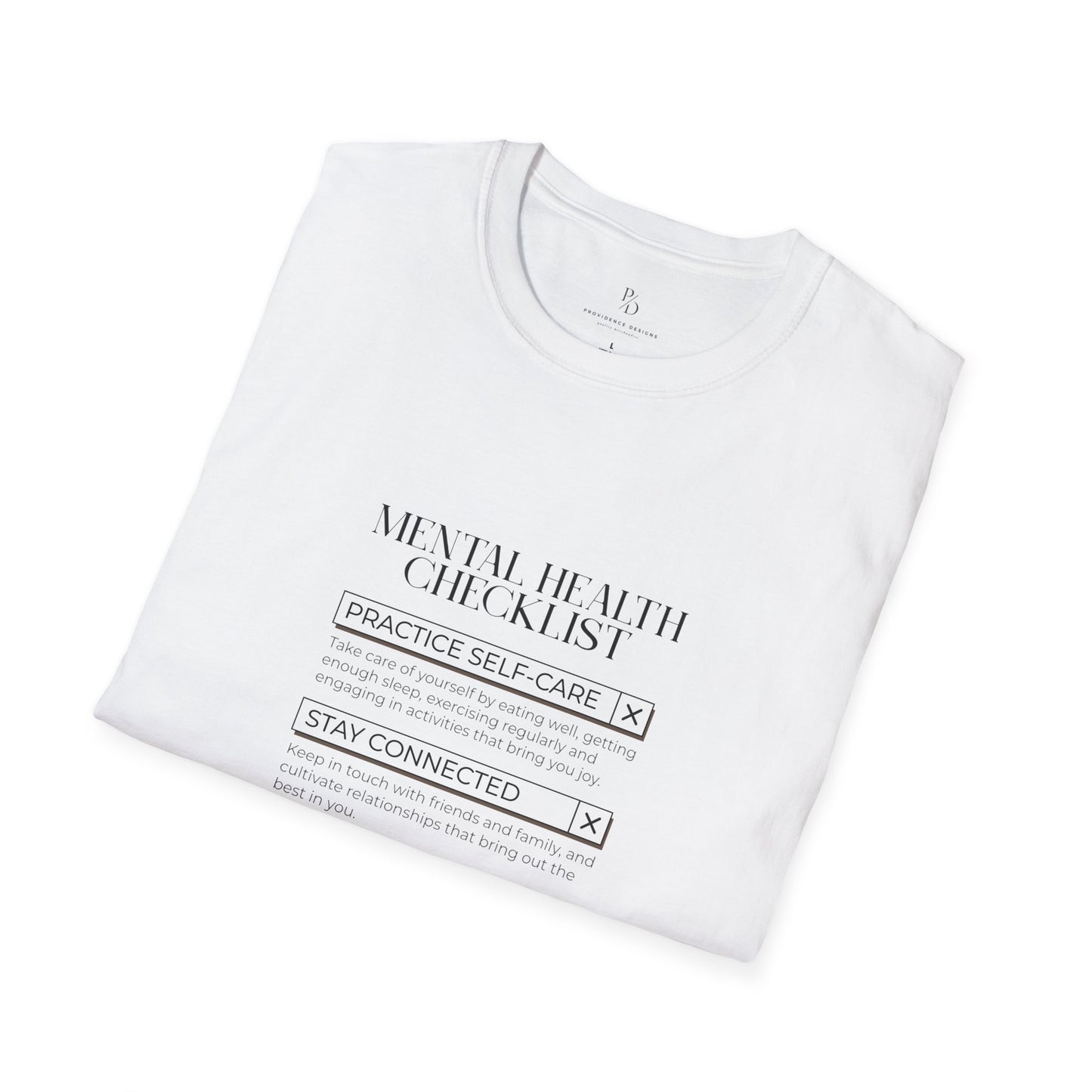 Mental Health Unisex Softstyle T-Shirt