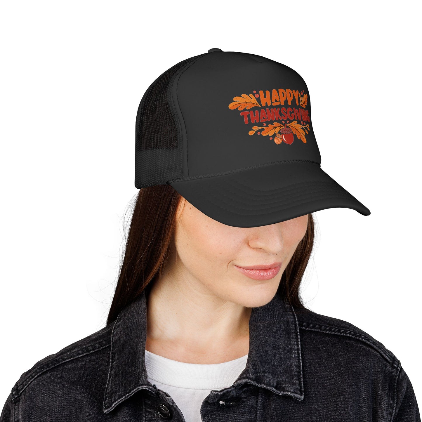 Happy Thanksgiving Trucker Hat
