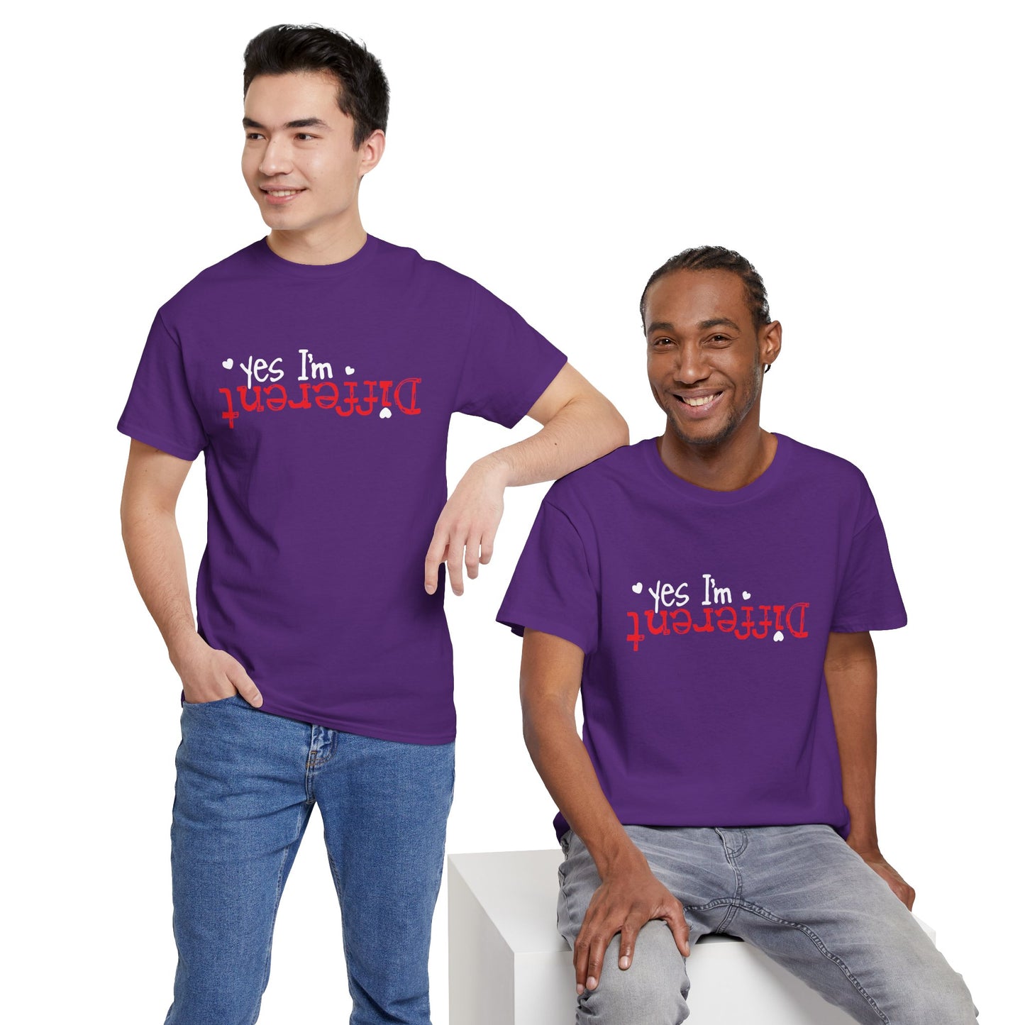 Different - Funny Statement Tee ("Yes I'm Different")