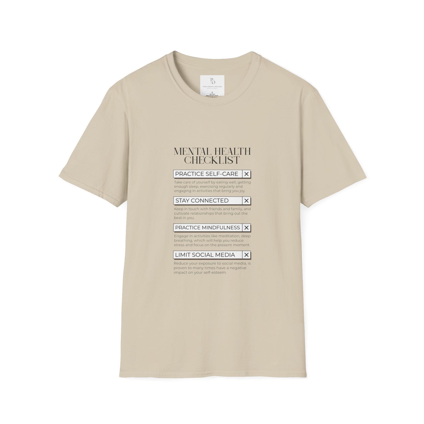 Mental Health Unisex Softstyle T-Shirt