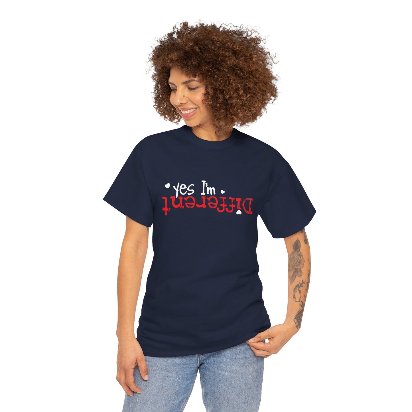 Different - Funny Statement Tee ("Yes I'm Different")
