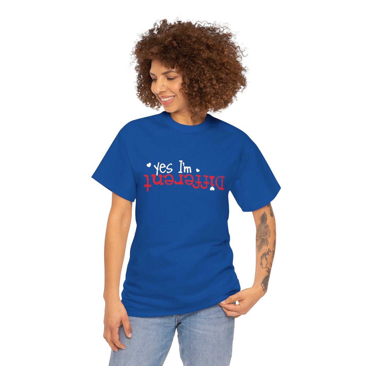 Different - Funny Statement Tee ("Yes I'm Different")