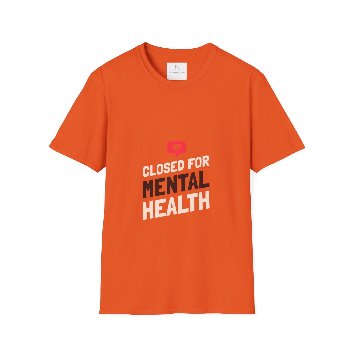 Mental health Unisex Softstyle T-Shirt