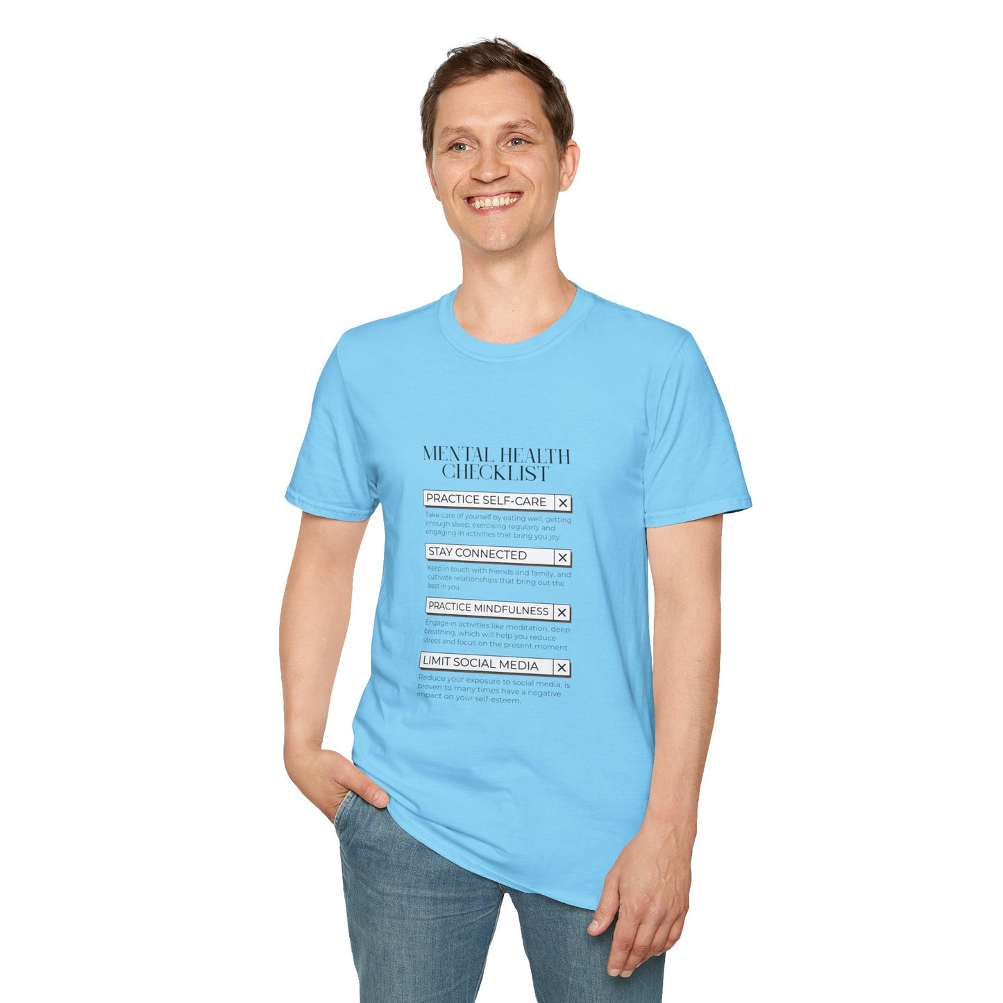 Mental Health Unisex Softstyle T-Shirt