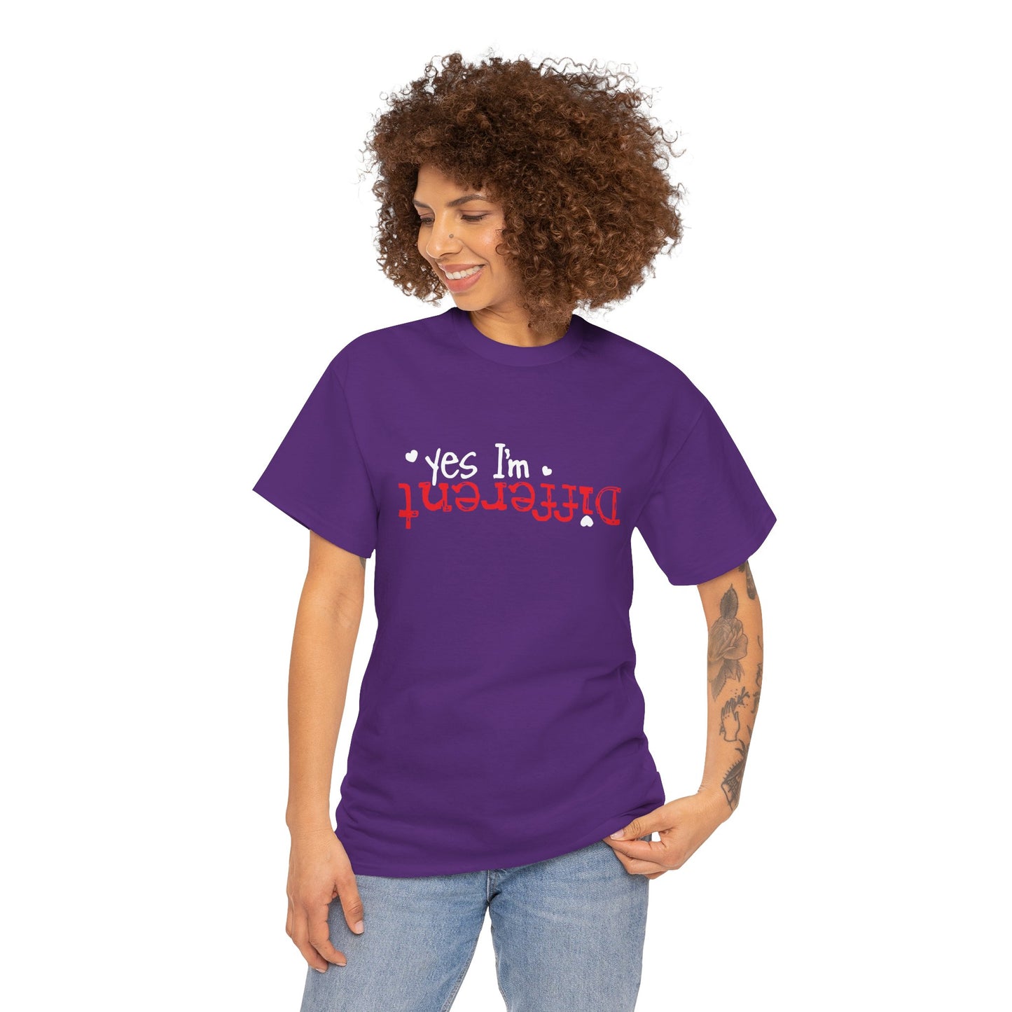 Different - Funny Statement Tee ("Yes I'm Different")