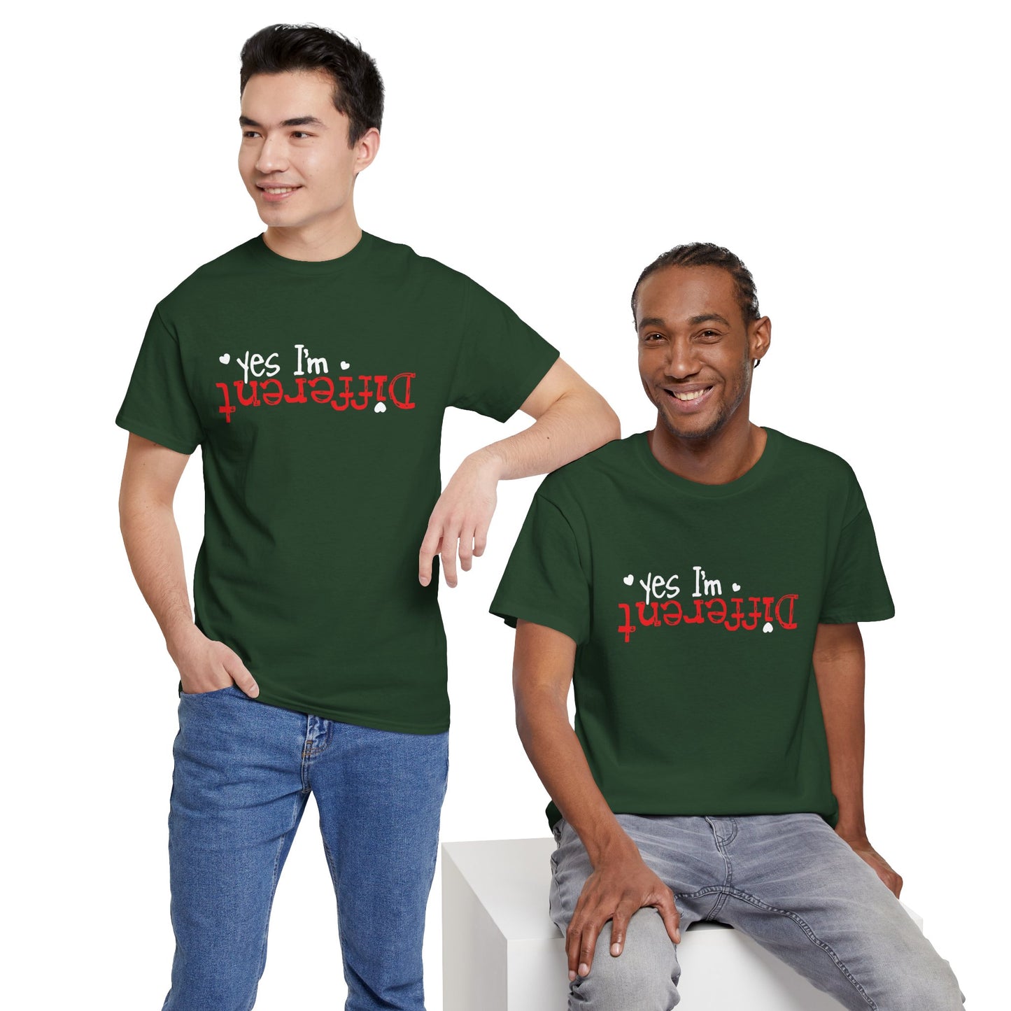 Different - Funny Statement Tee ("Yes I'm Different")