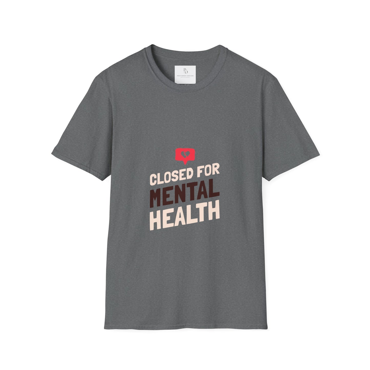 Mental health Unisex Softstyle T-Shirt