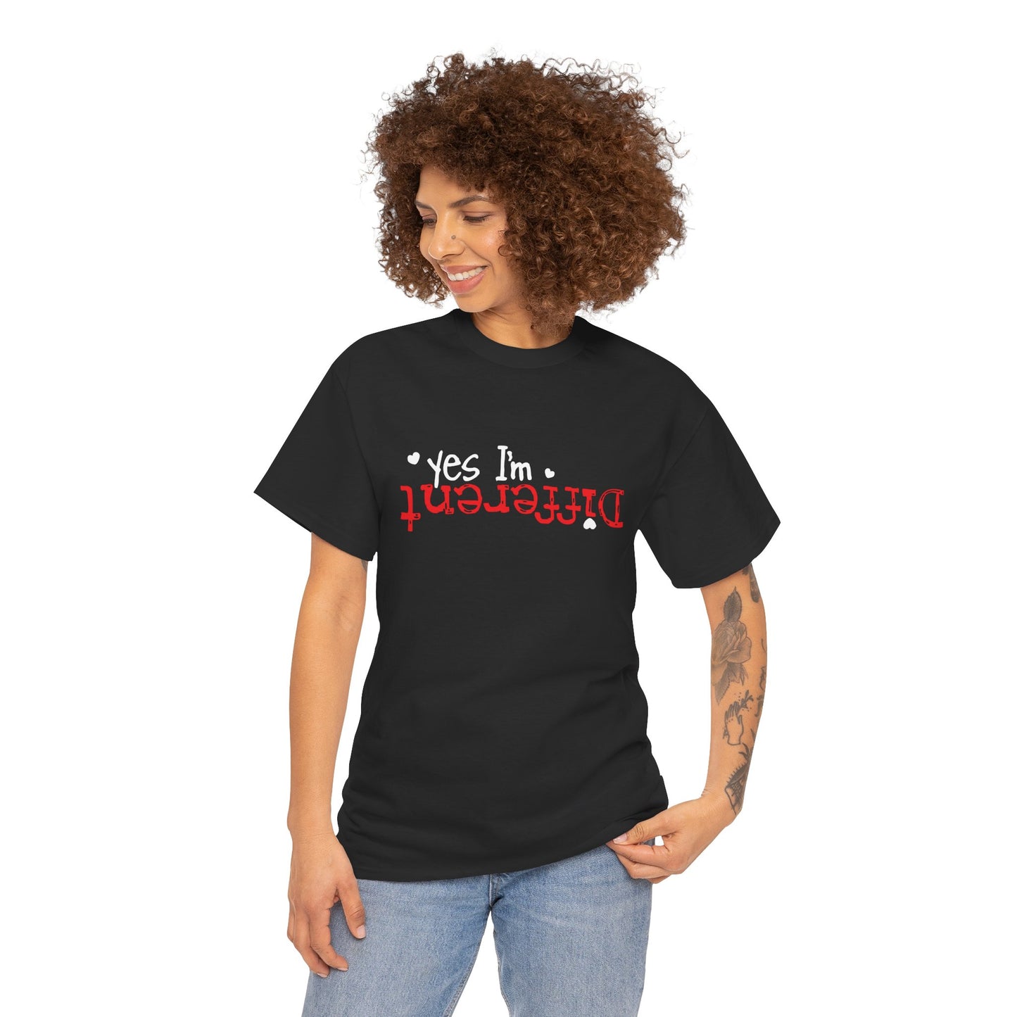 Different - Funny Statement Tee ("Yes I'm Different")