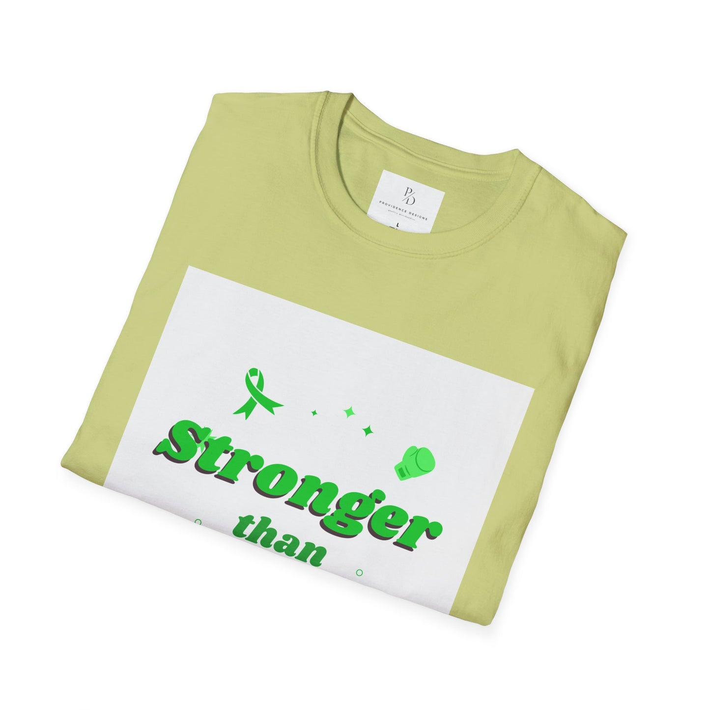 Stronger than depression Unisex Softstyle T-Shirt