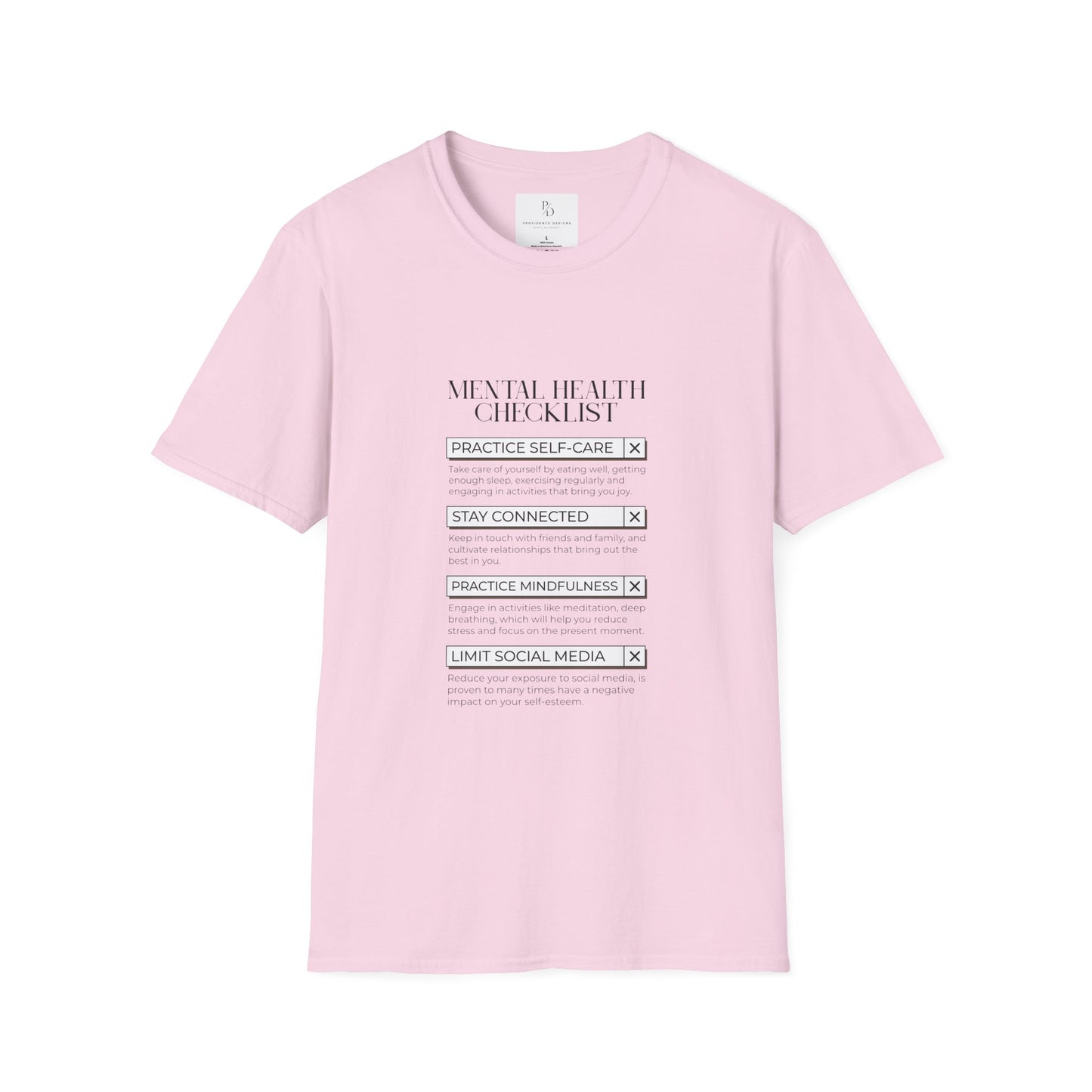 Mental Health Unisex Softstyle T-Shirt