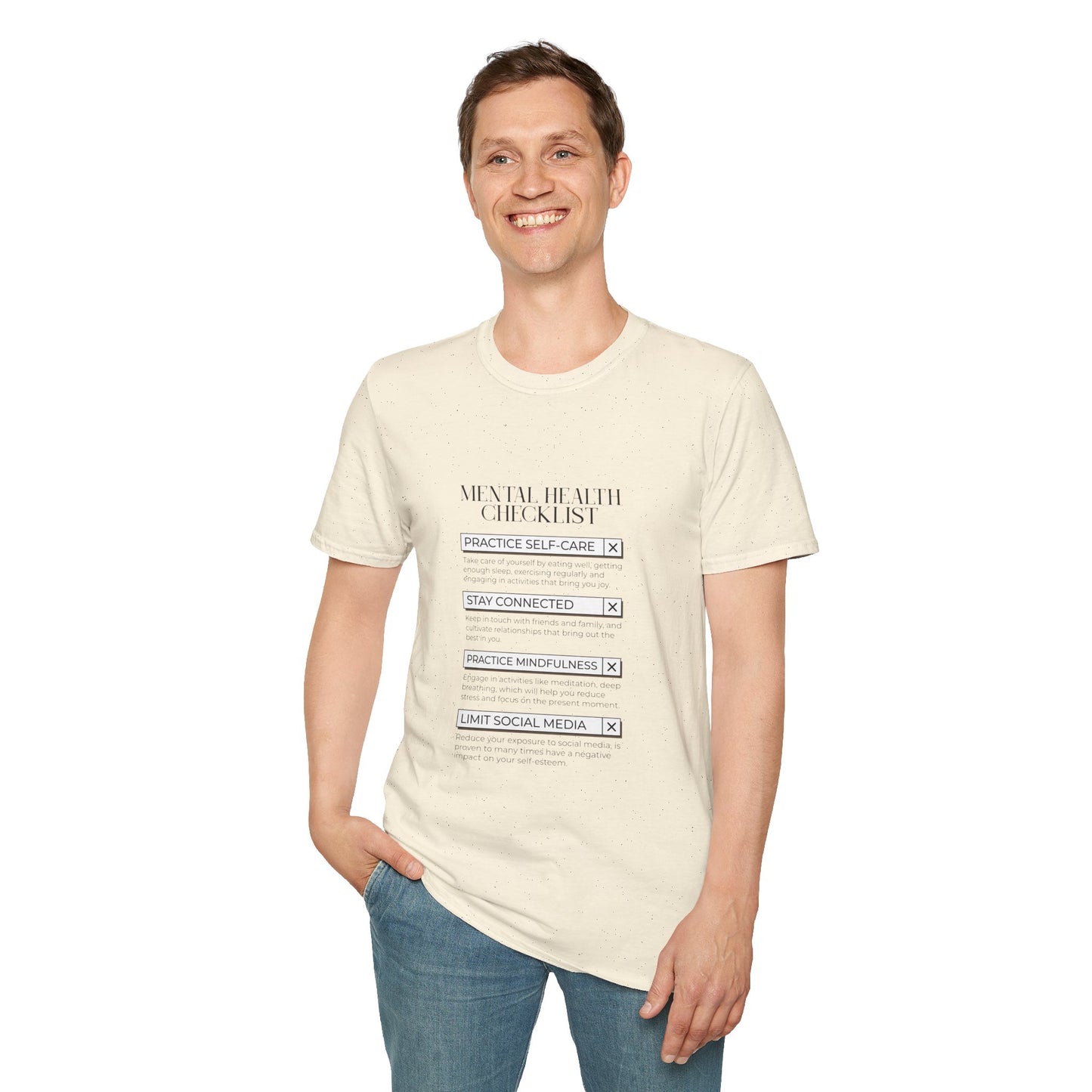 Mental Health Unisex Softstyle T-Shirt